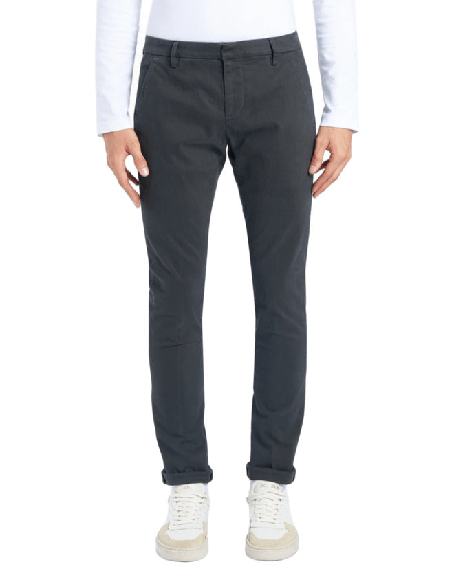 DONDUP Slim Fit Ankle-Length Trousers for Men