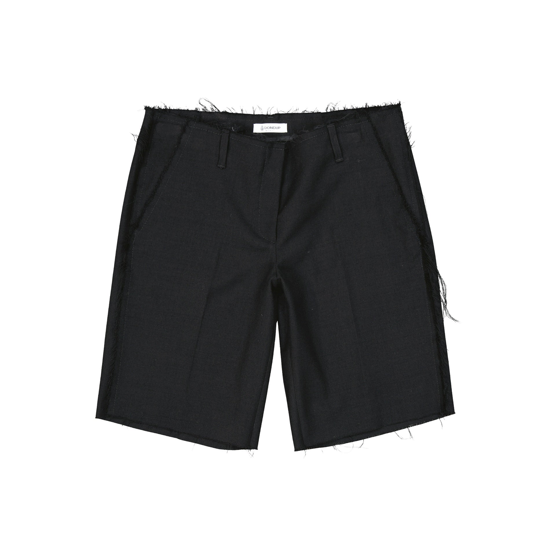 DONDUP Classic Virgin Wool Bermudas for Women