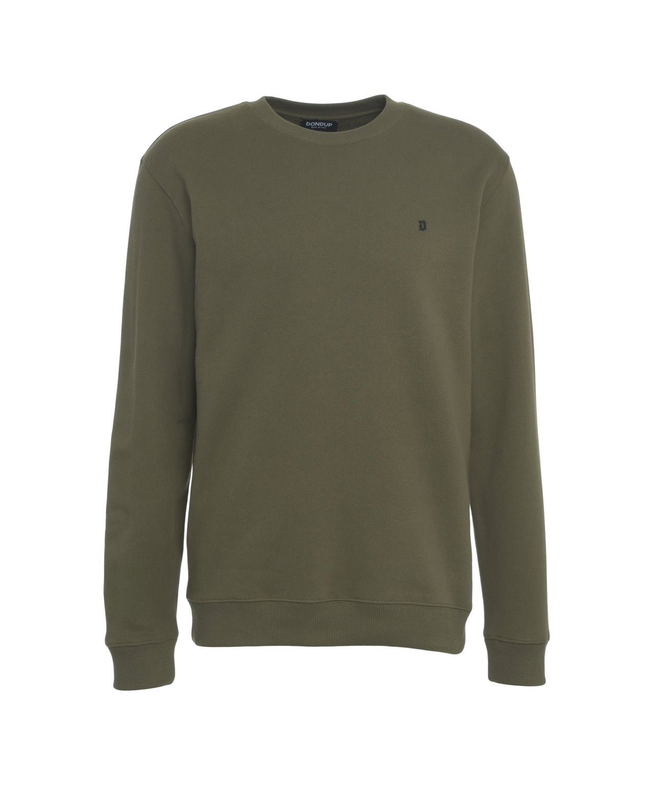 DONDUP Classic Logo Crew Neck Sweatshirt for Men