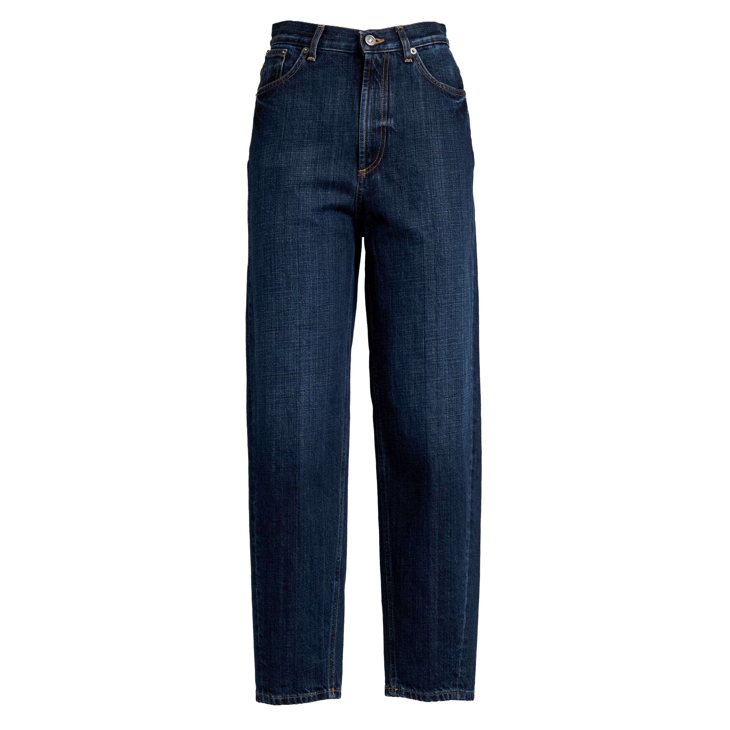 DONDUP Regular Fit Carrot Cut Jeans