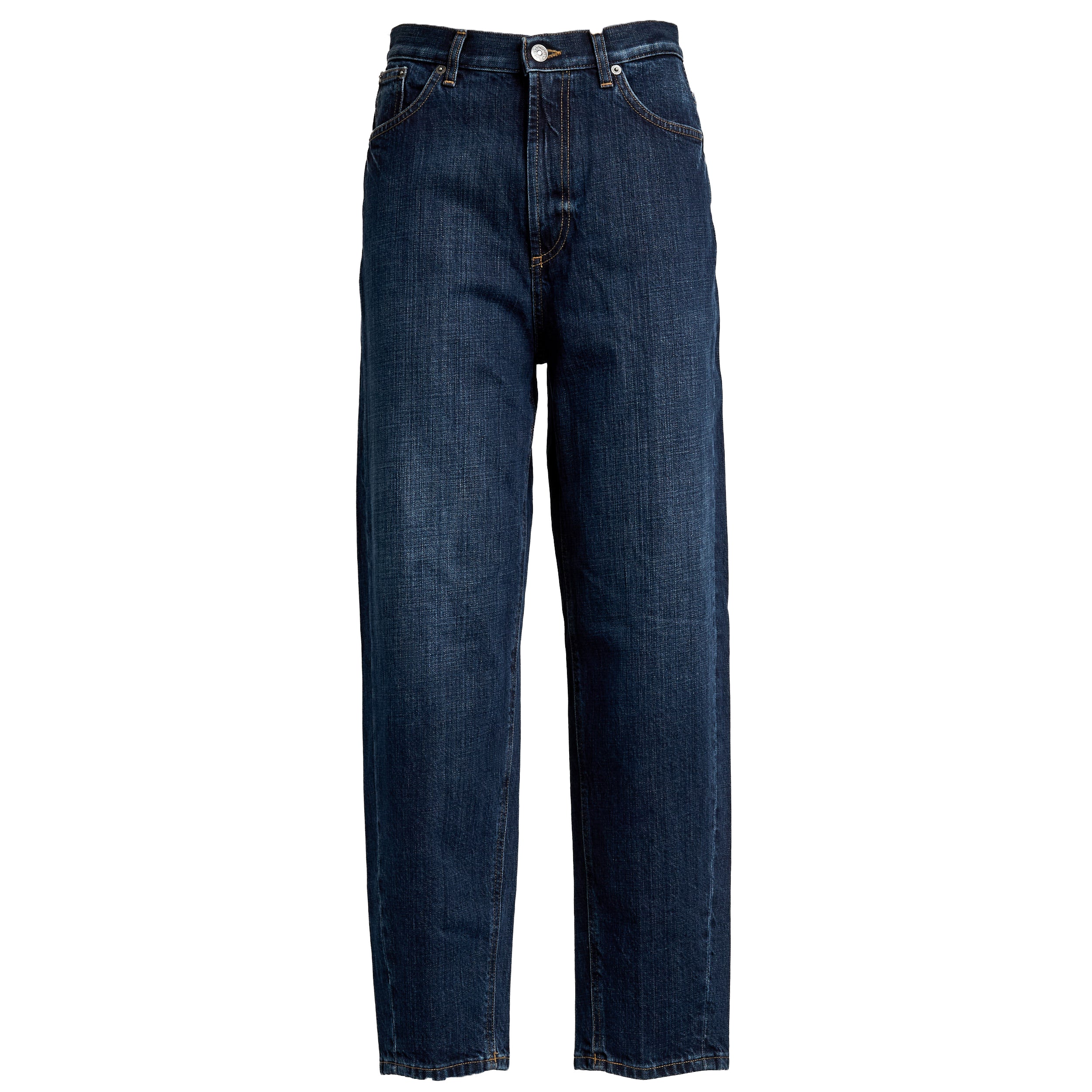 DONDUP Regular Fit Carrot Cut Jeans