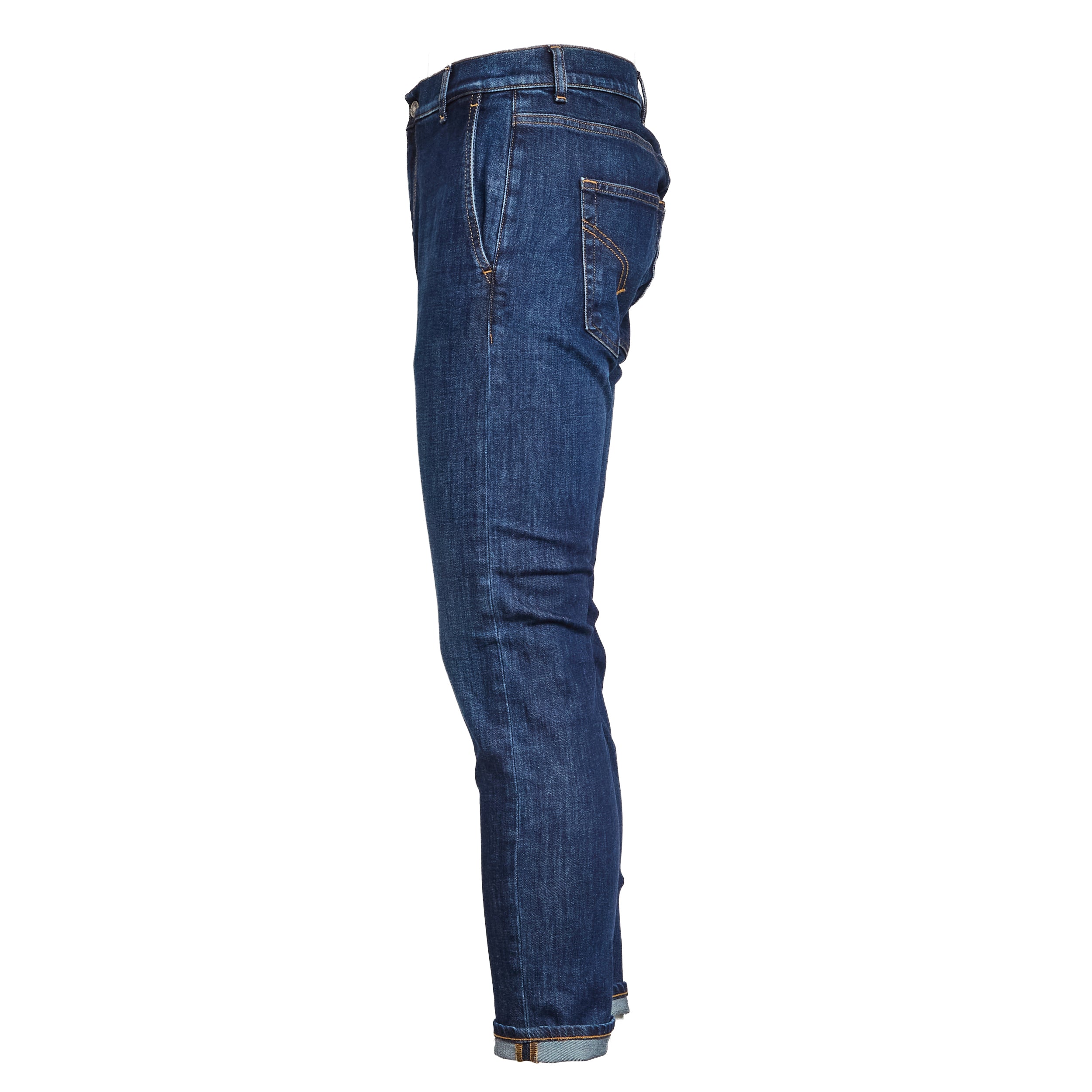 DONDUP Carrot Fit Stretch Denim Jeans for Men