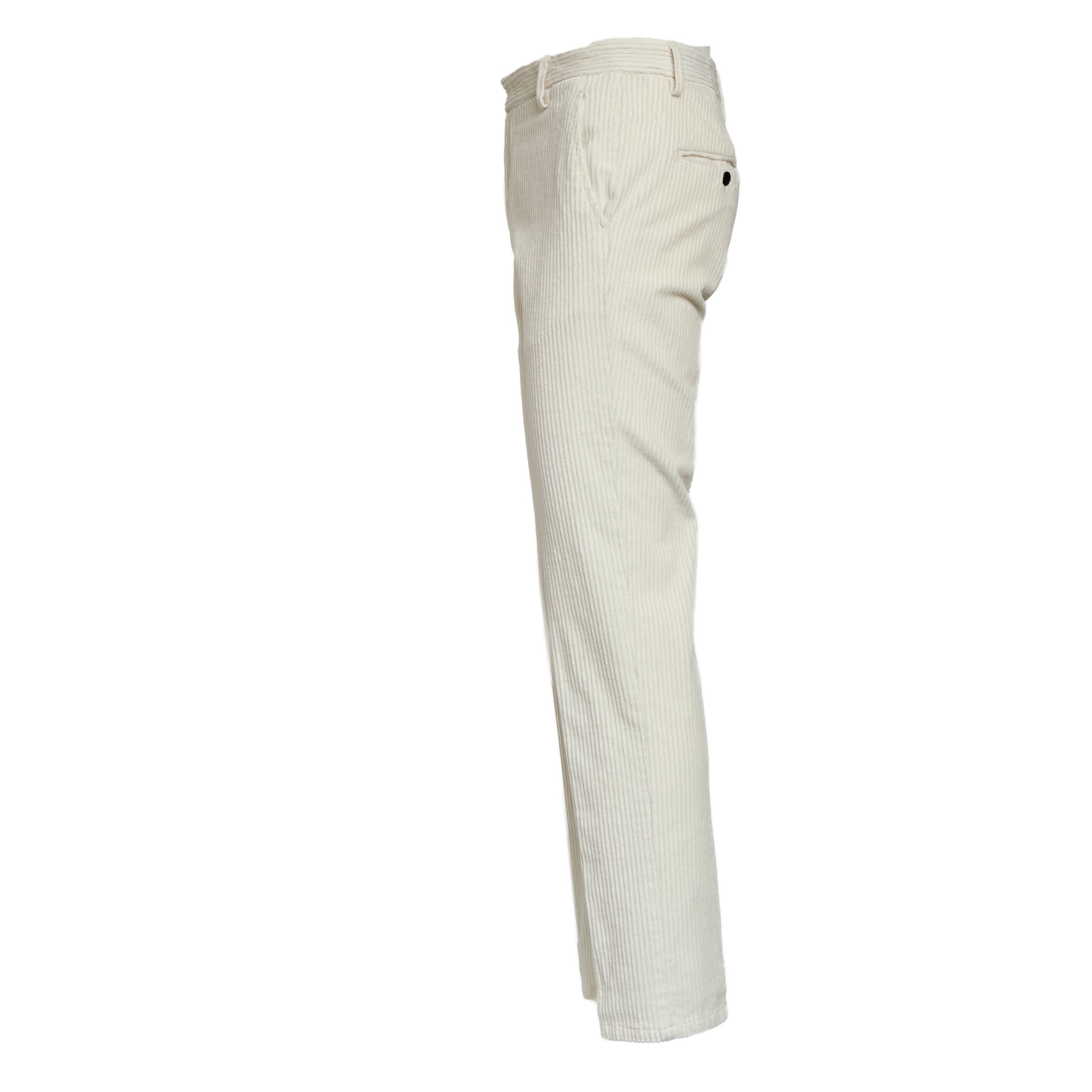 DONDUP Straight Leg Velour Trousers for Men