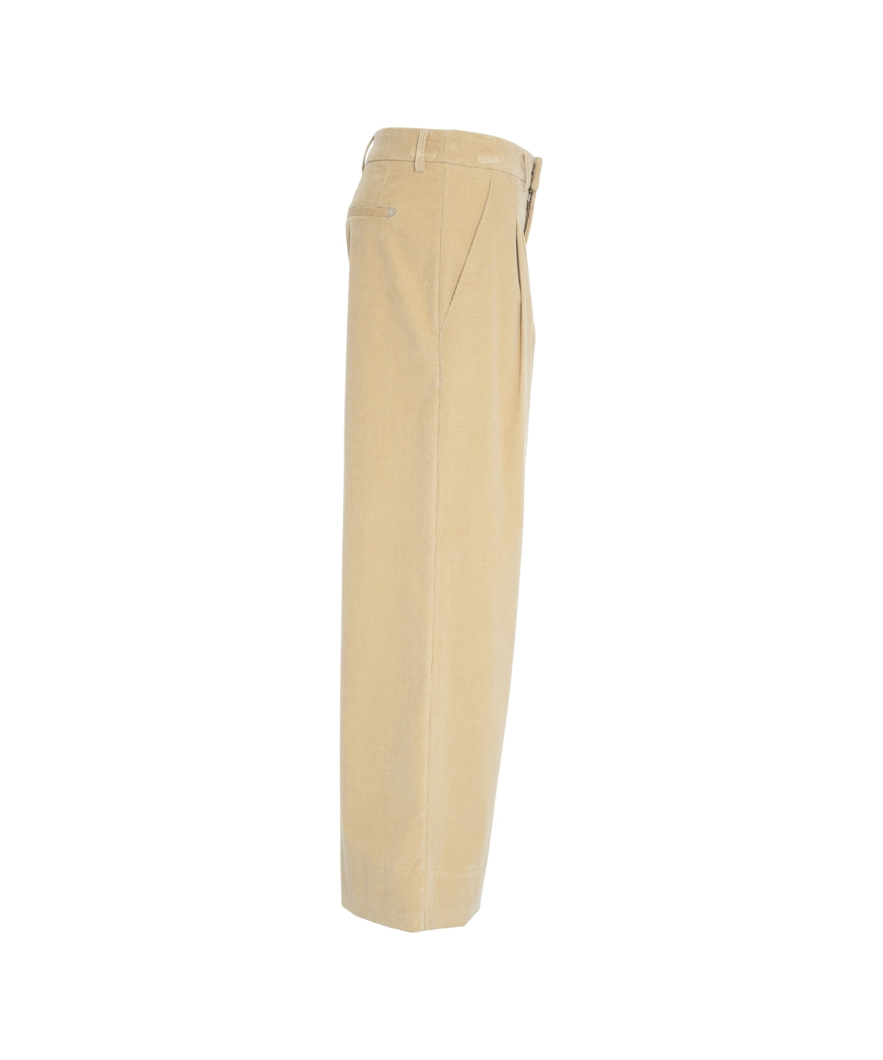 DONDUP High Waist Pleated Trousers
