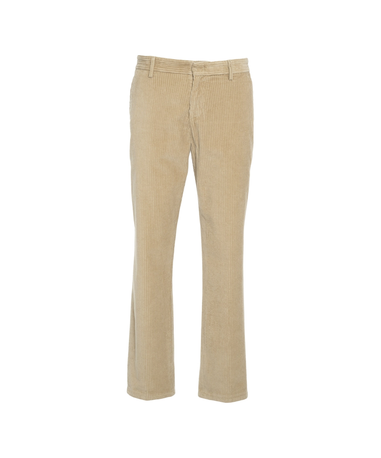 DONDUP Classic Straight Cut Corduroy Trousers