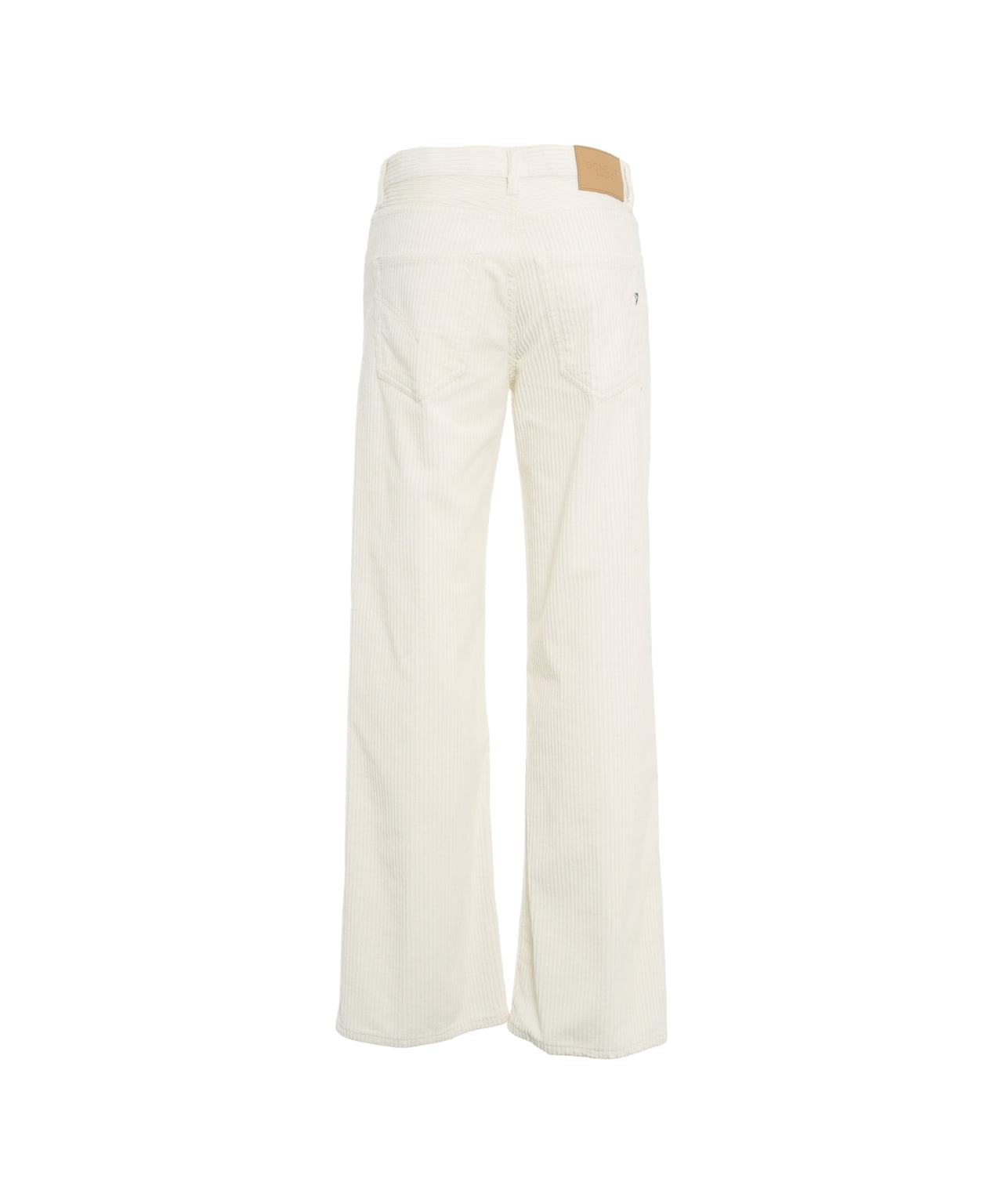 DONDUP Wide-Leg High Waist Corduroy Trousers