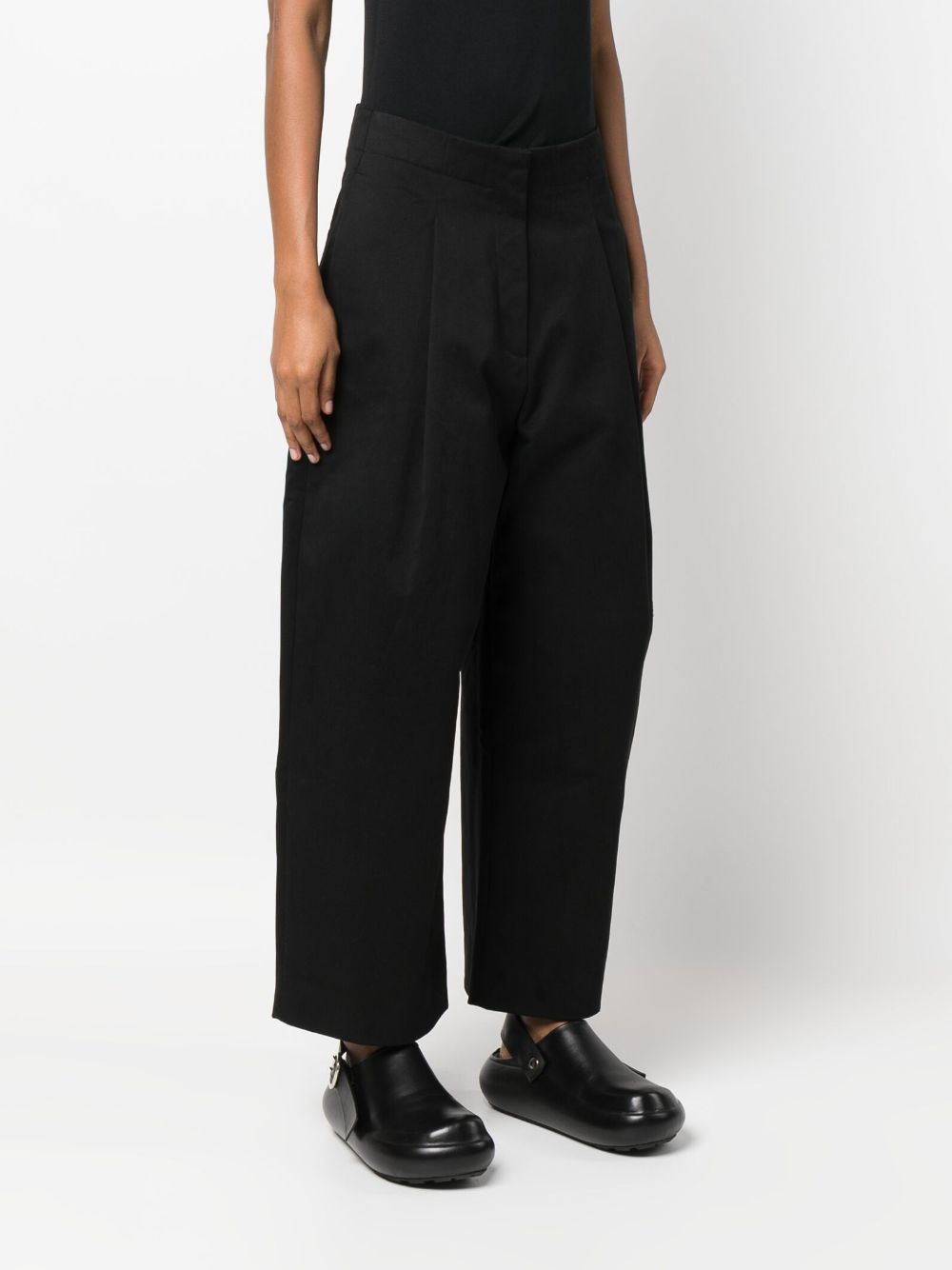 STUDIO NICHOLSON Cotton Wide-Leg Trousers for Women