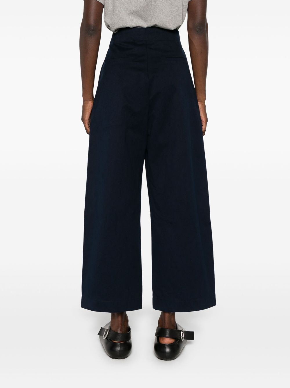 STUDIO NICHOLSON Wide-Leg Trousers