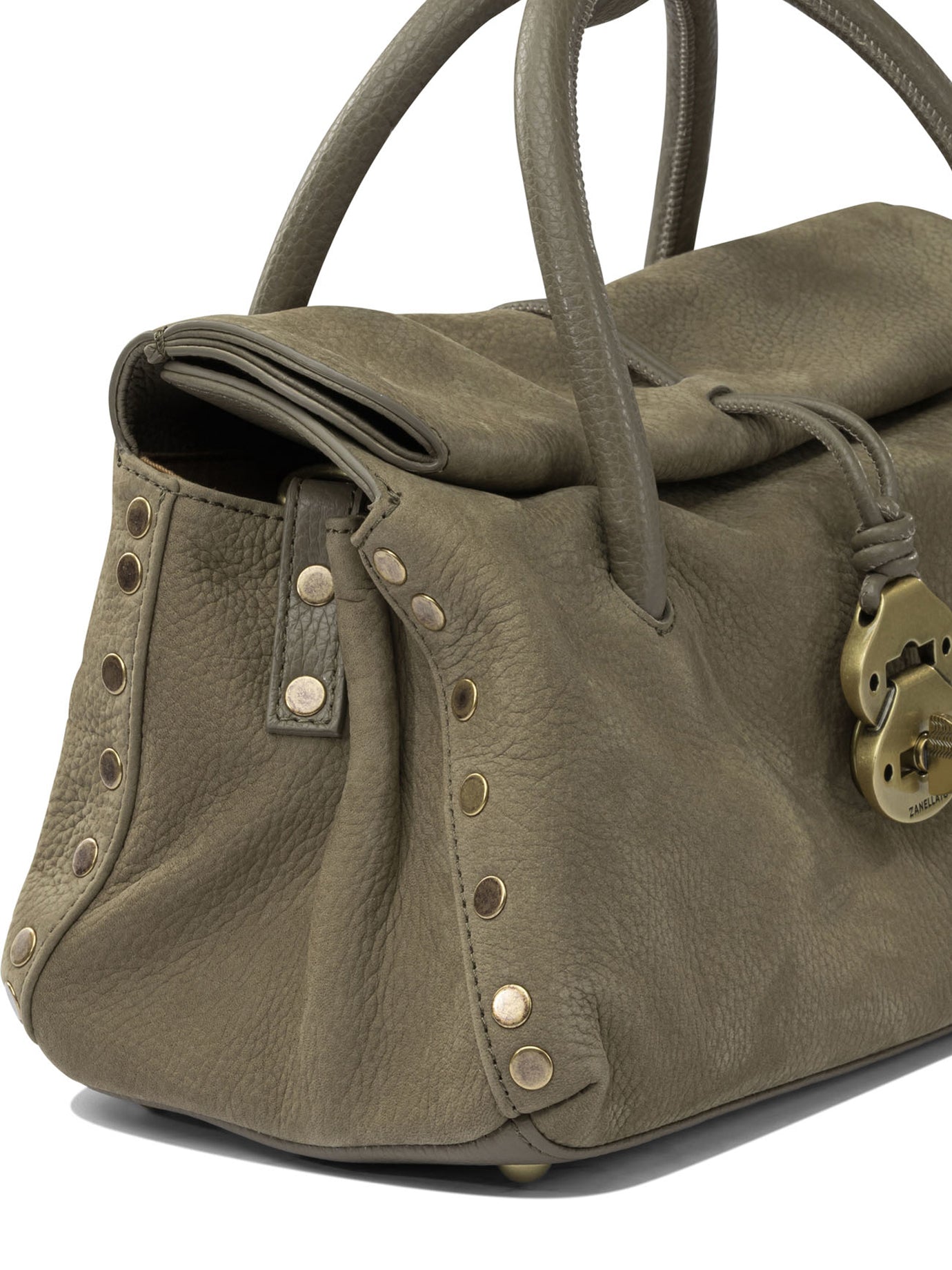 ZANELLATO Mini Structured Handbag with Adjustable Shoulder Strap