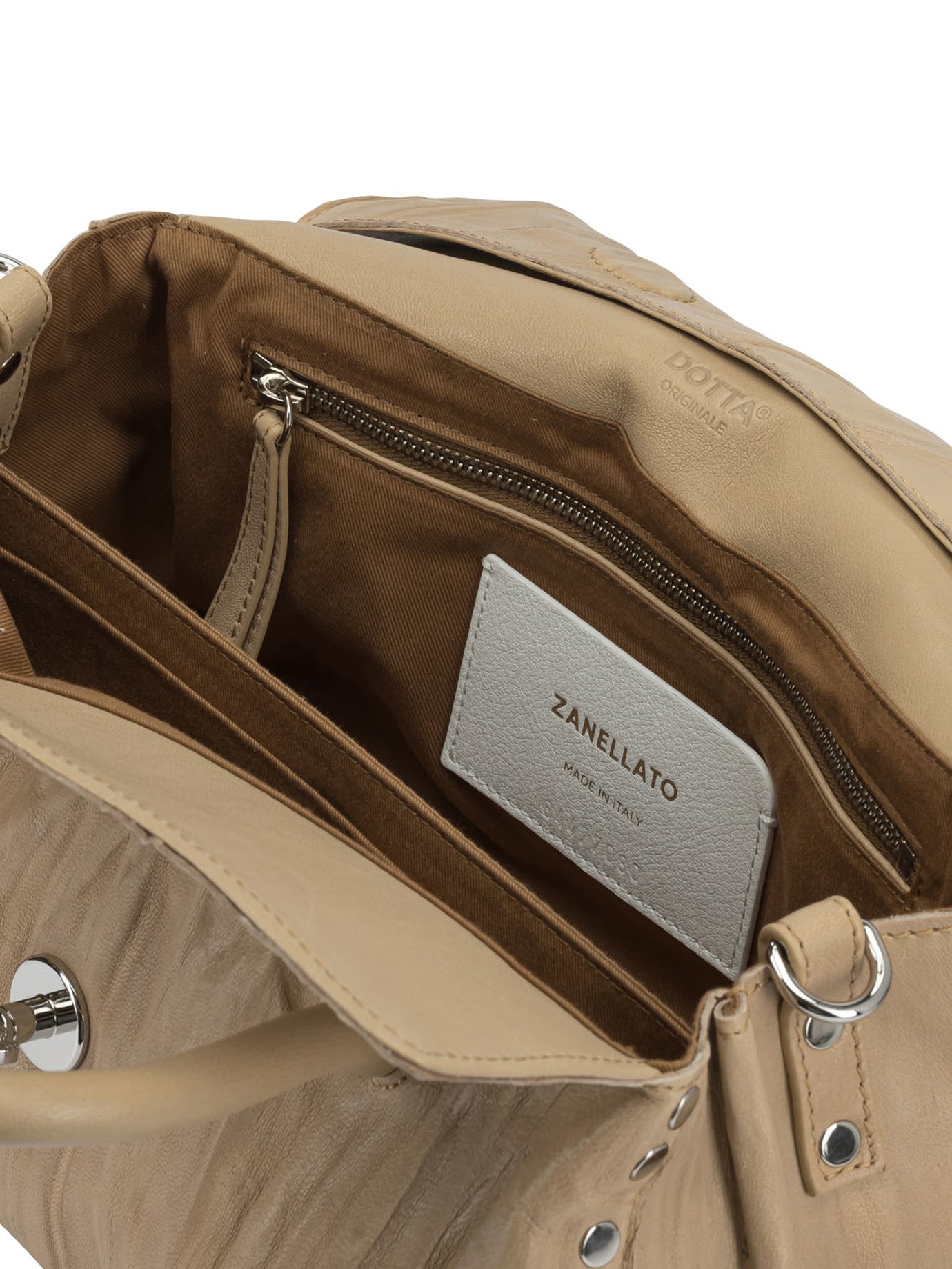 ZANELLATO Compact Pleated Handbag