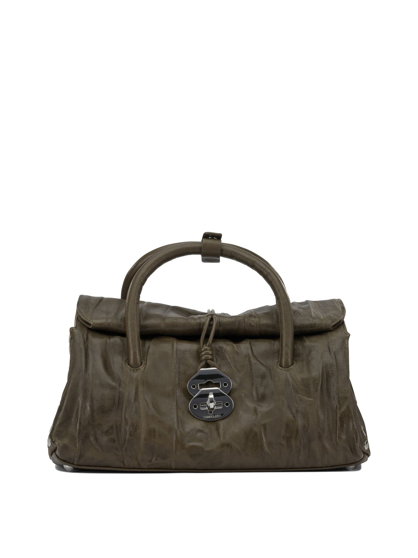 ZANELLATO Mini Pleated Leather Handbag