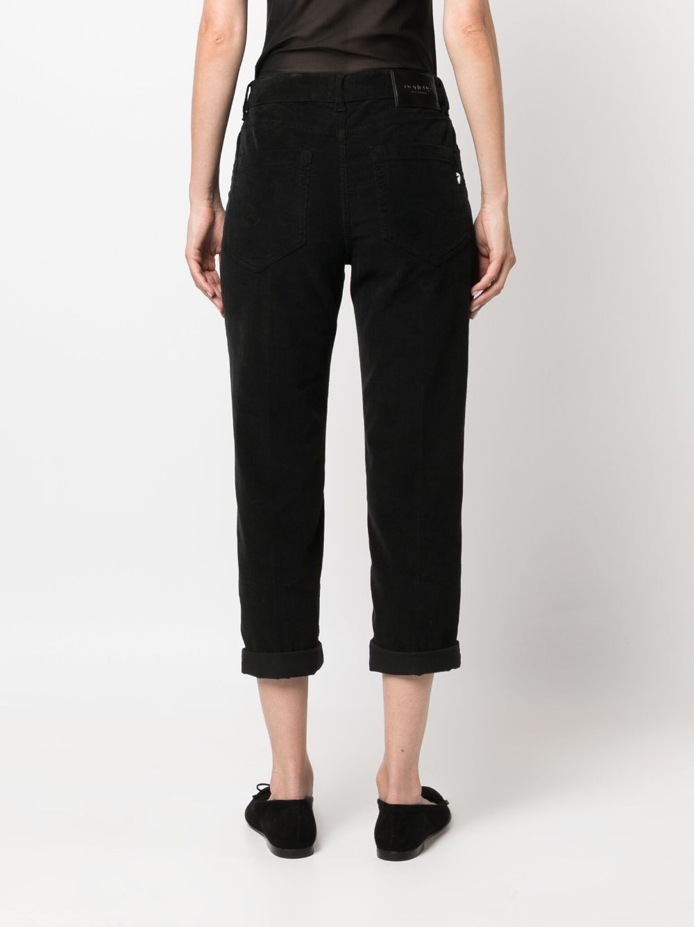 DONDUP Loose Fit Cropped Jeans