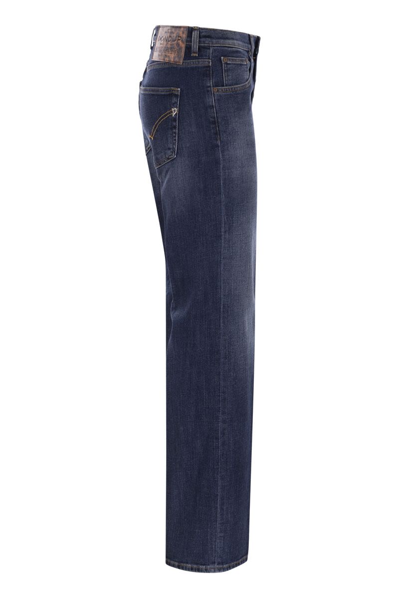 DONDUP Wide-Leg Stretch Denim Jeans