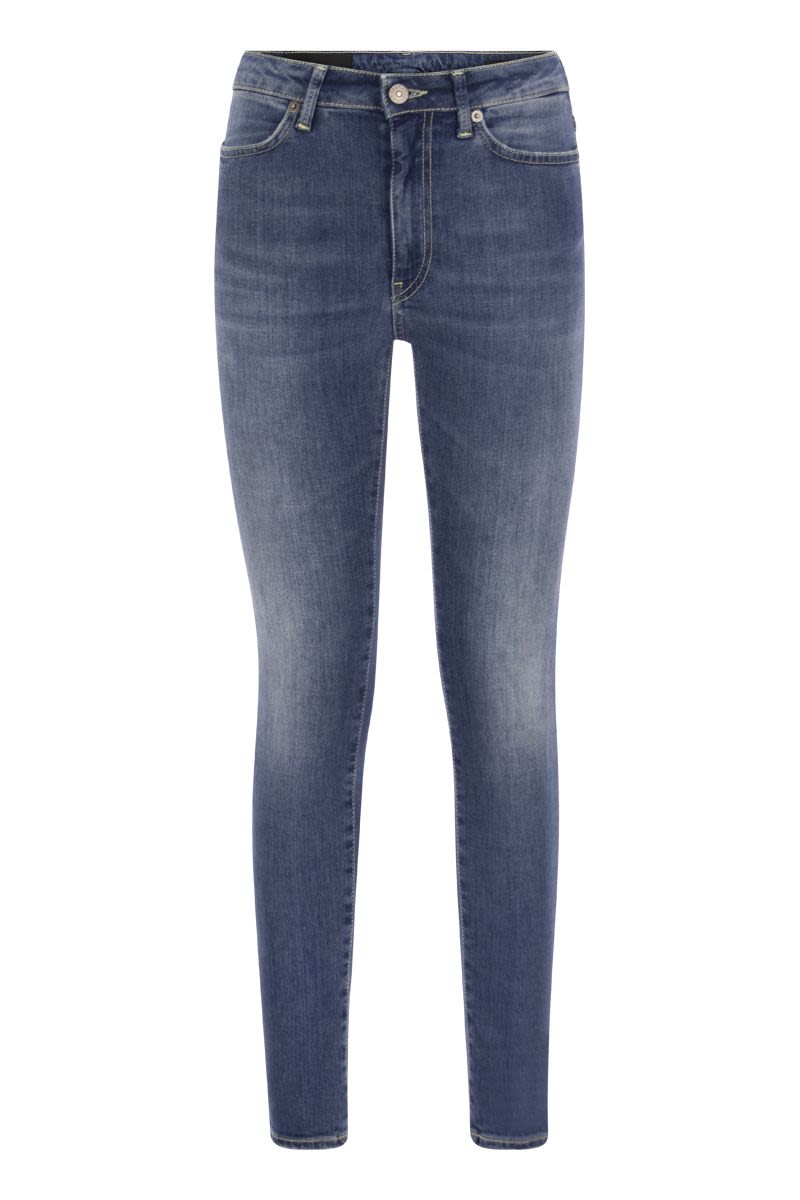 DONDUP Super Skinny Fit High-Waist Jeans for Women