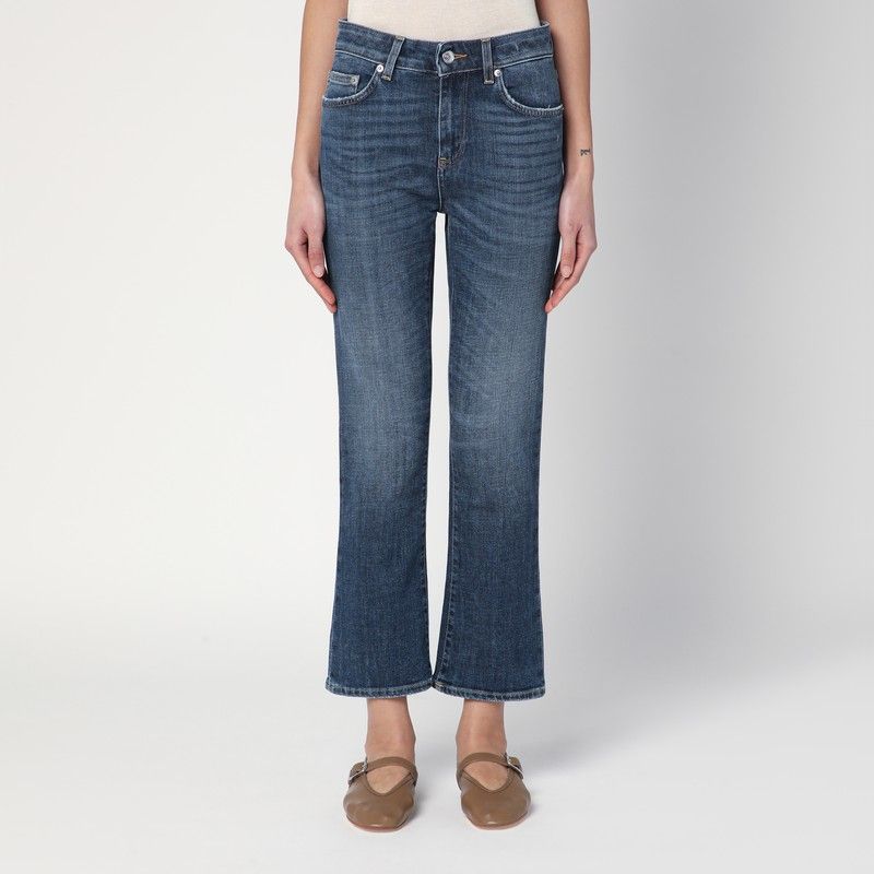 DEPARTMENT FIVE WASHED BOOTCUT JEANS