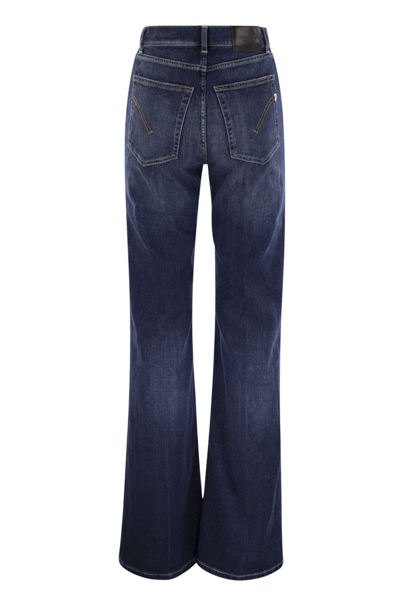 DONDUP Wide Leg Five-Pocket Trousers - Women's