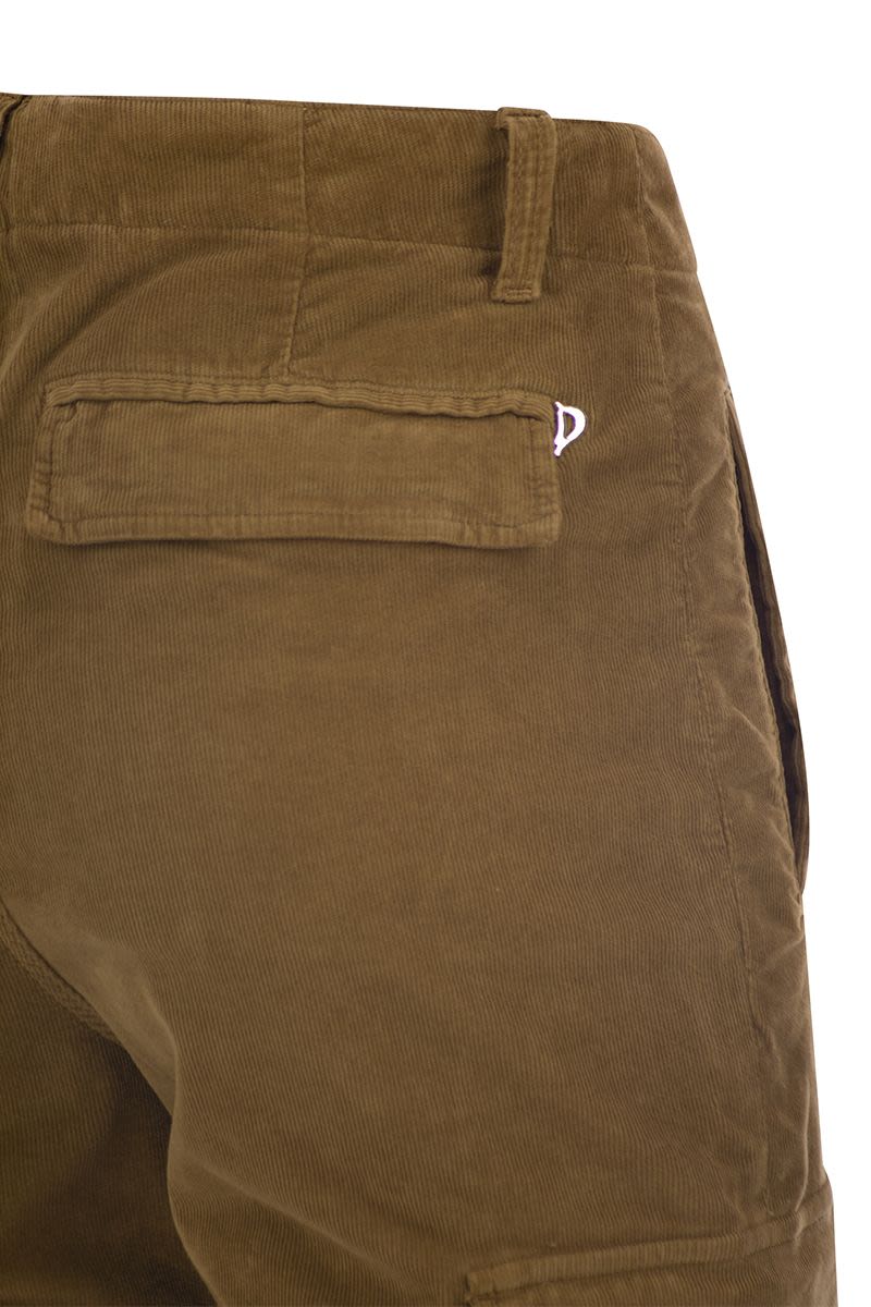 DONDUP Velvet Cargo Pants - Eve