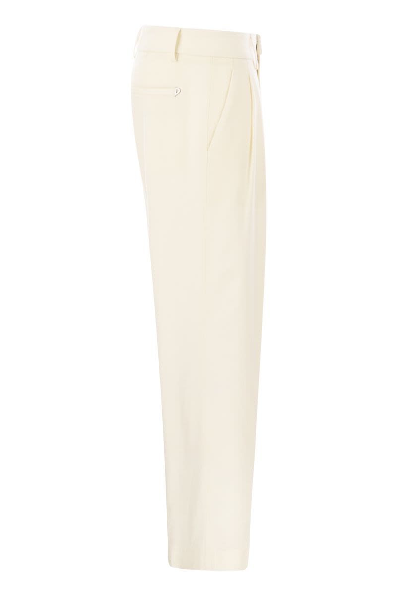 DONDUP Loose Flannel Trousers for Women