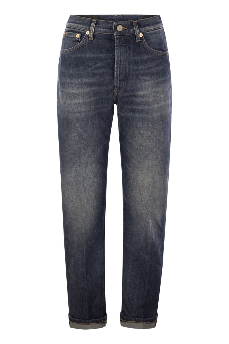 DONDUP Five Pocket Denim Trousers