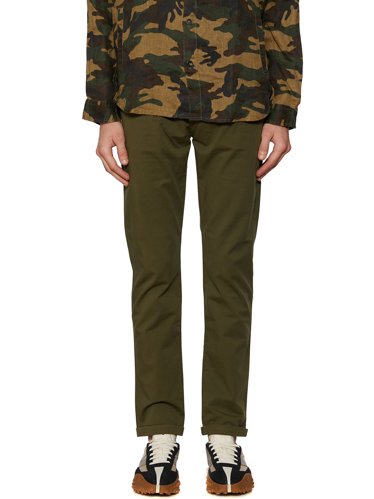 DANIELE ALESSANDRINI Men's Cotton Chino Pants - Size 32