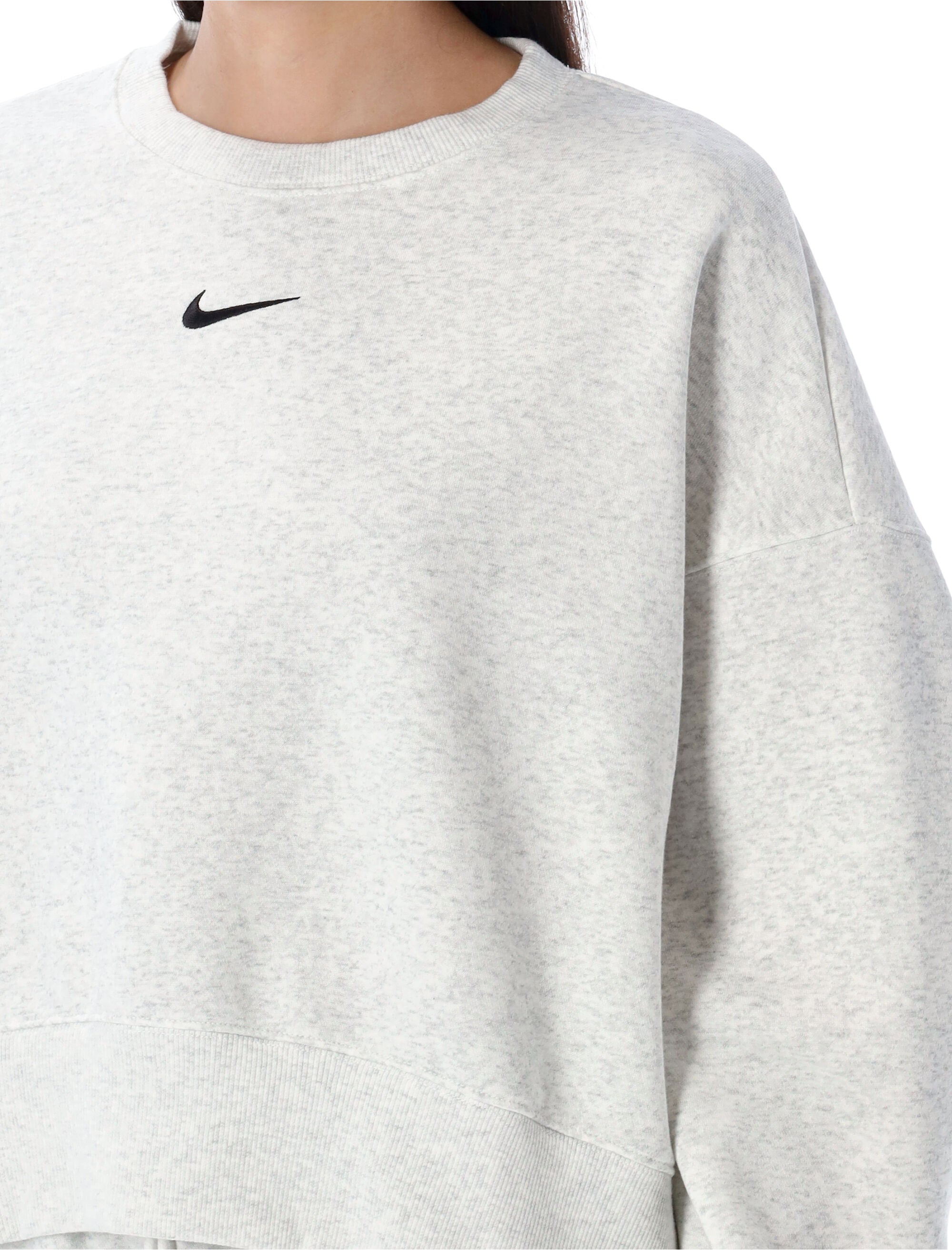 NIKE Oversized Crew-Neck Sweatshirt (S)