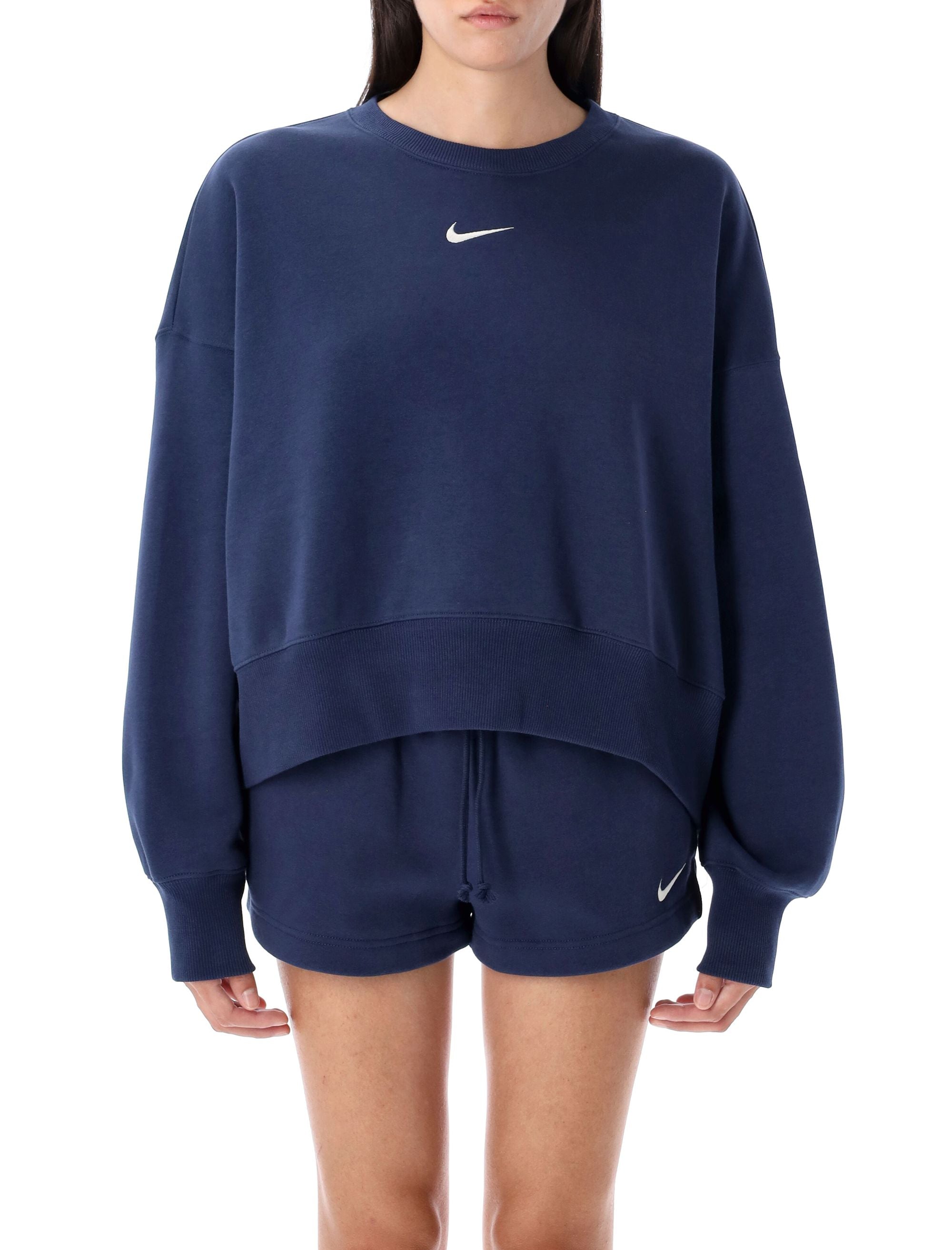 NIKE Oversized Crew-Neck Sweatshirt - Women's Size S