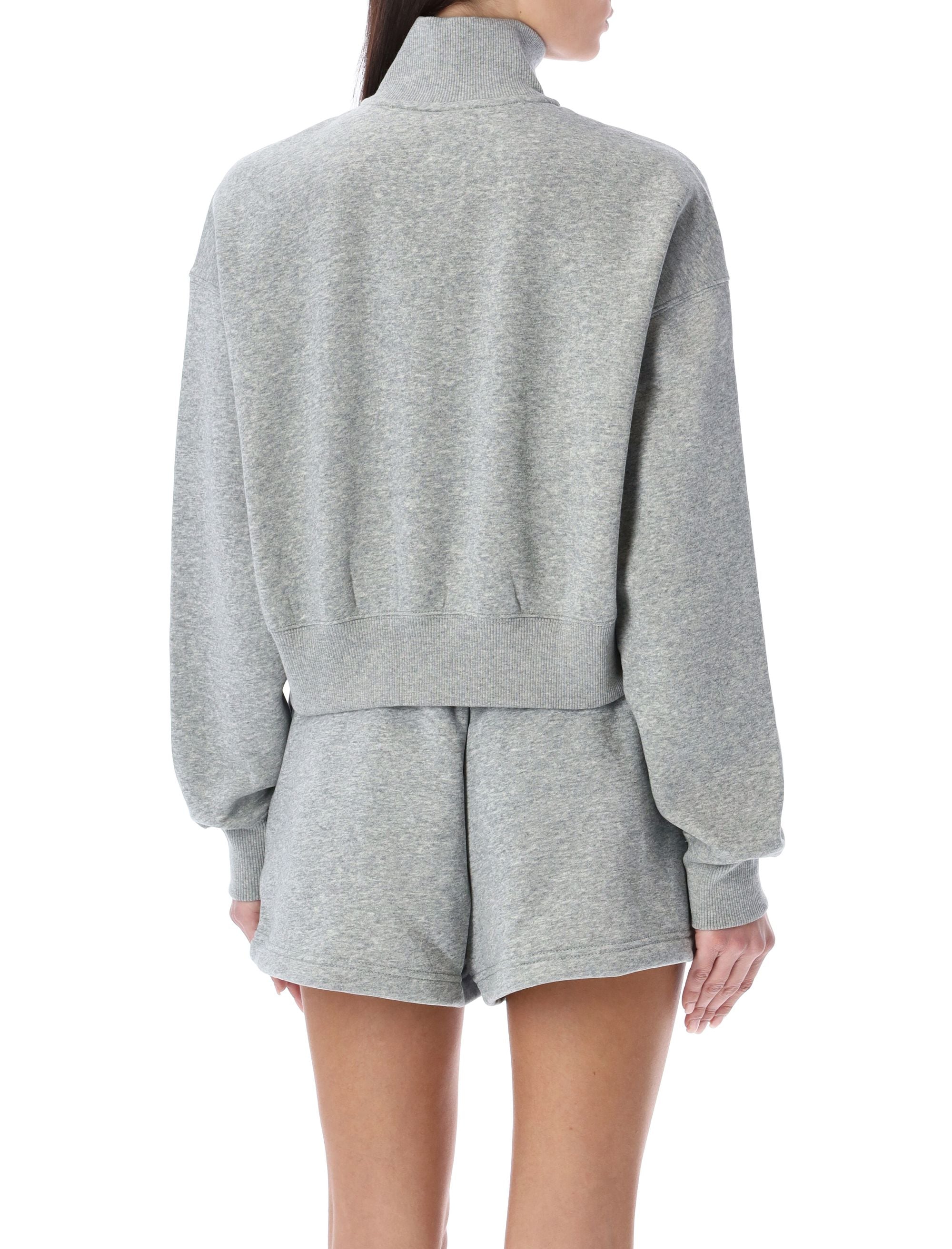 NIKE Women's Mini Half-Zip Crop Sweatshirt