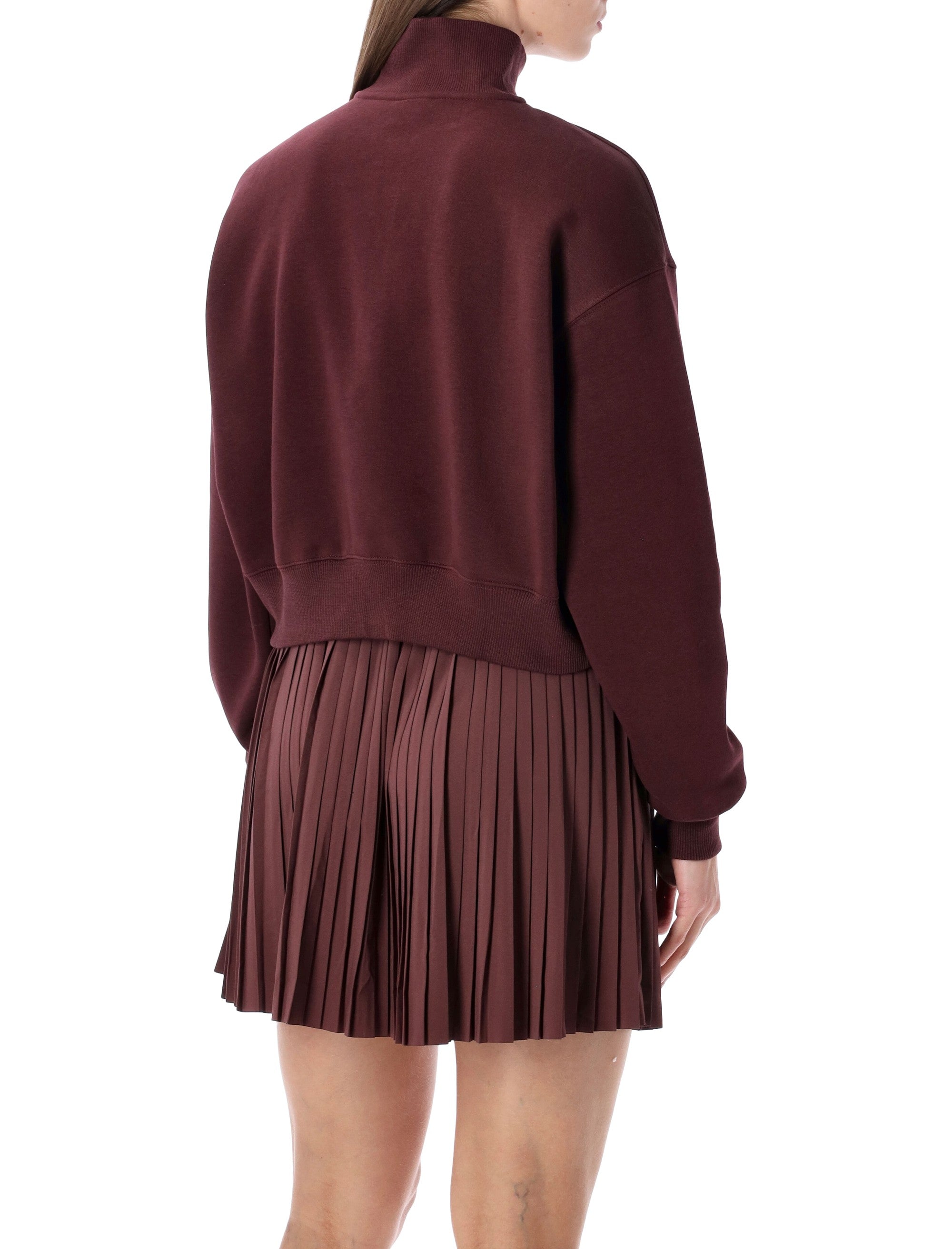 NIKE Half-Zip Crop Sweatshirt for Women