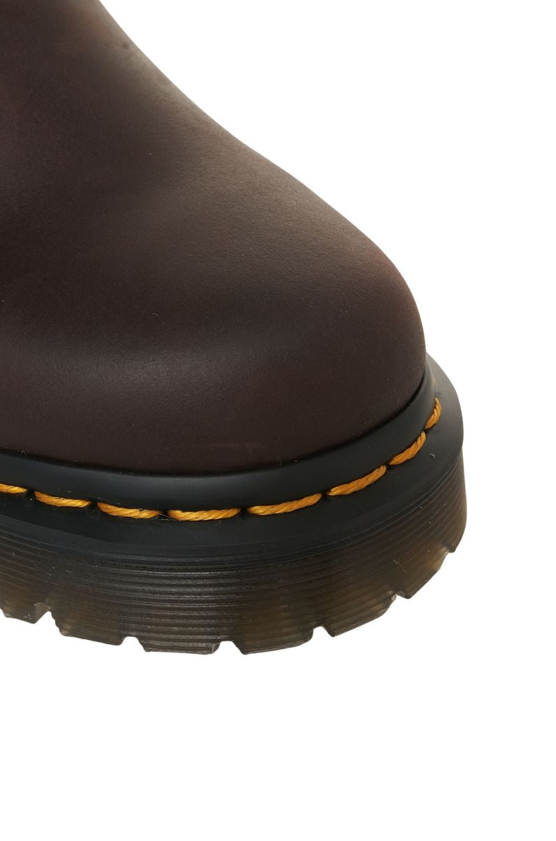 DR. MARTENS Women's Buckle Closure Ankle Boots with Platform Sole