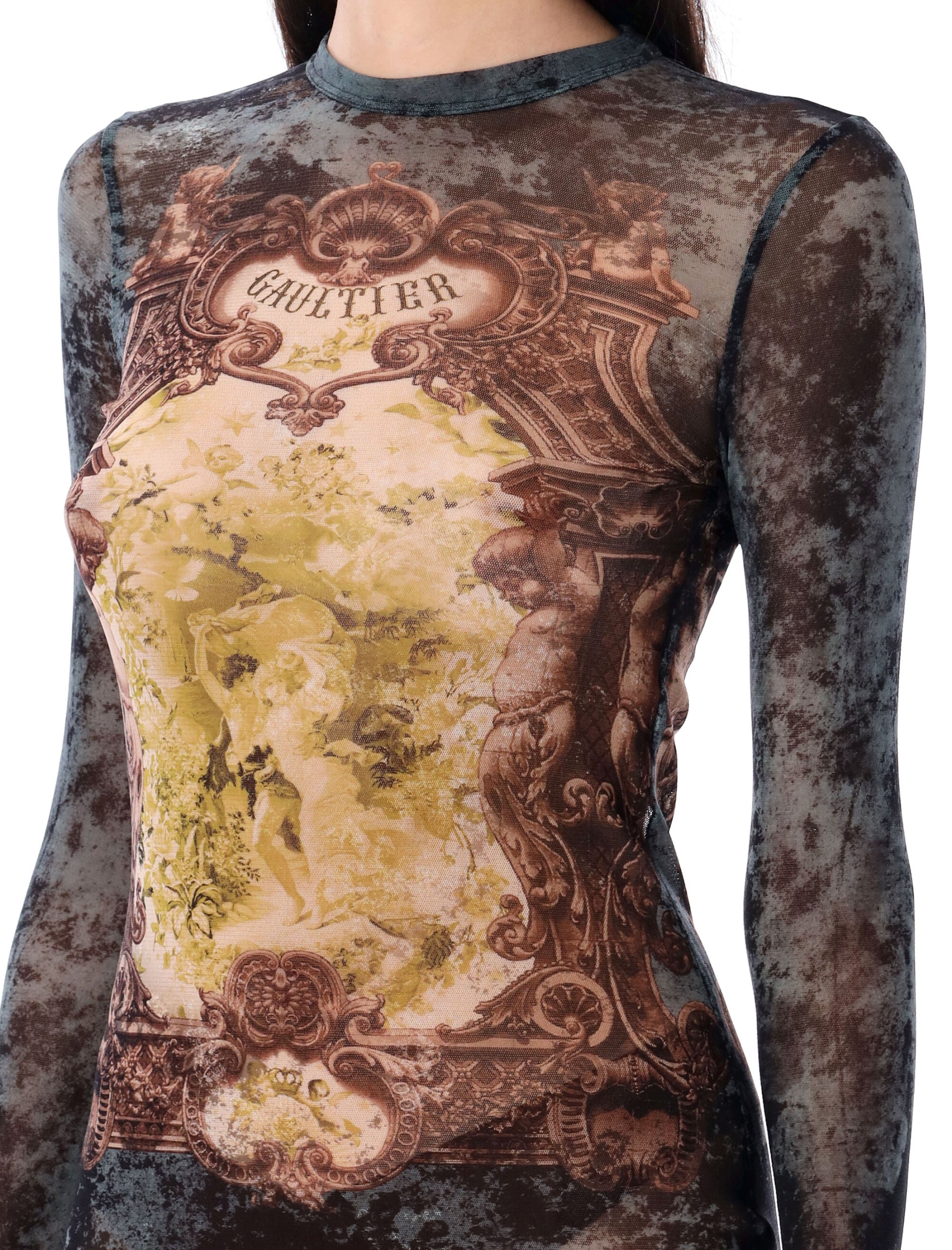 JEAN PAUL GAULTIER The Long Medaillon Skirt Dress - Size S