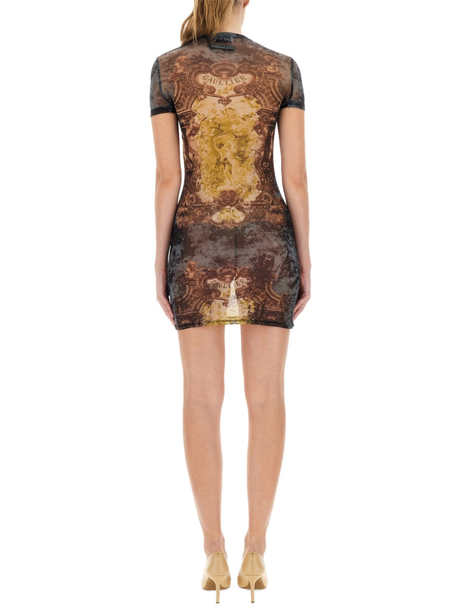 JEAN PAUL GAULTIER Mini Medaillon Dress - Size S