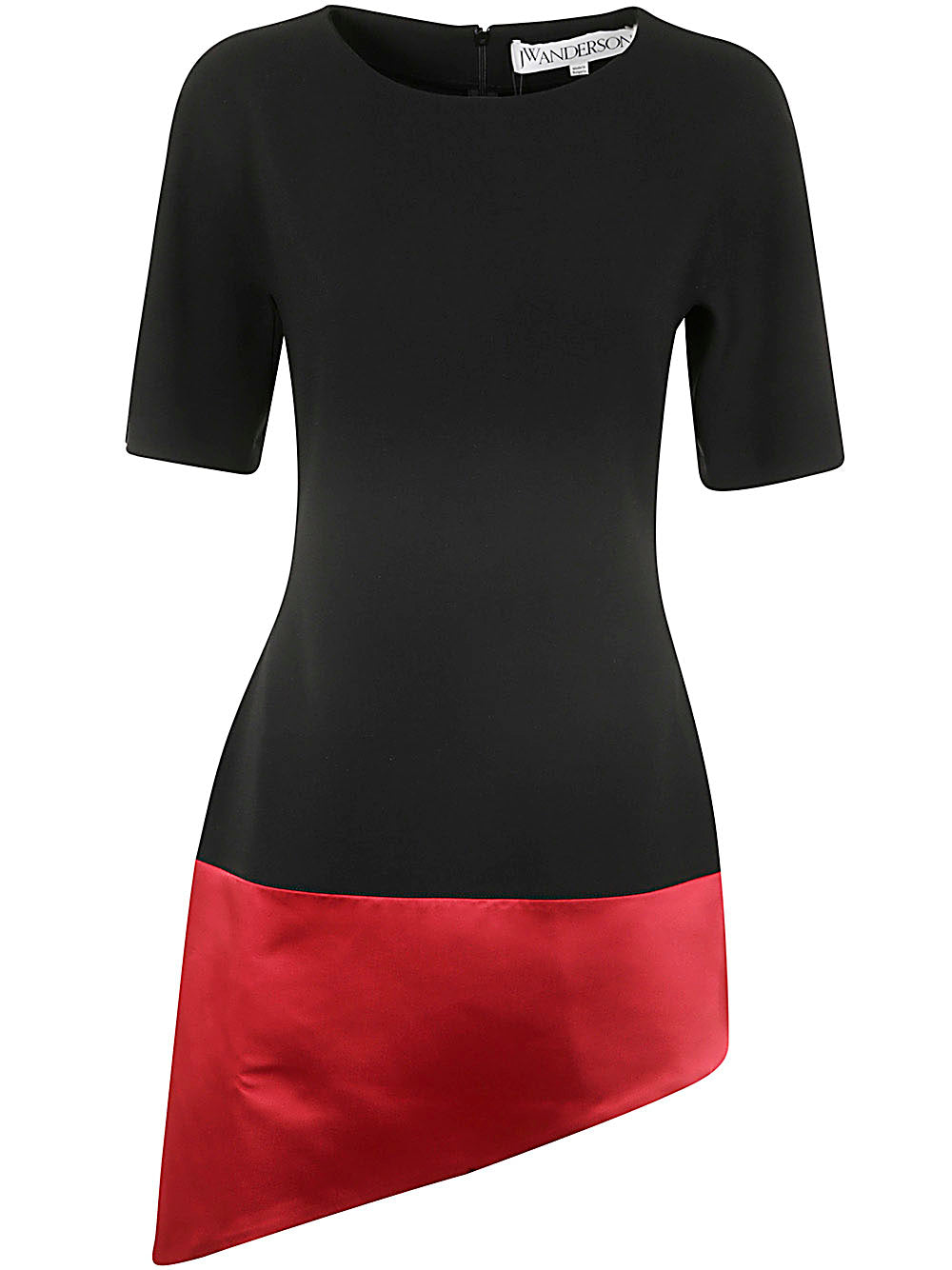 JW ANDERSON Panelled Diagonal Hem Mini Dress