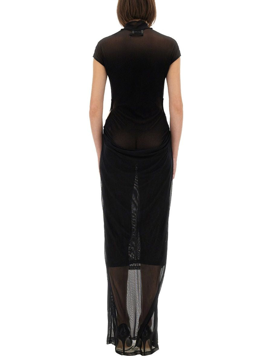 JEAN PAUL GAULTIER Sleek Polyamide Dress for Women - FW25 Collection