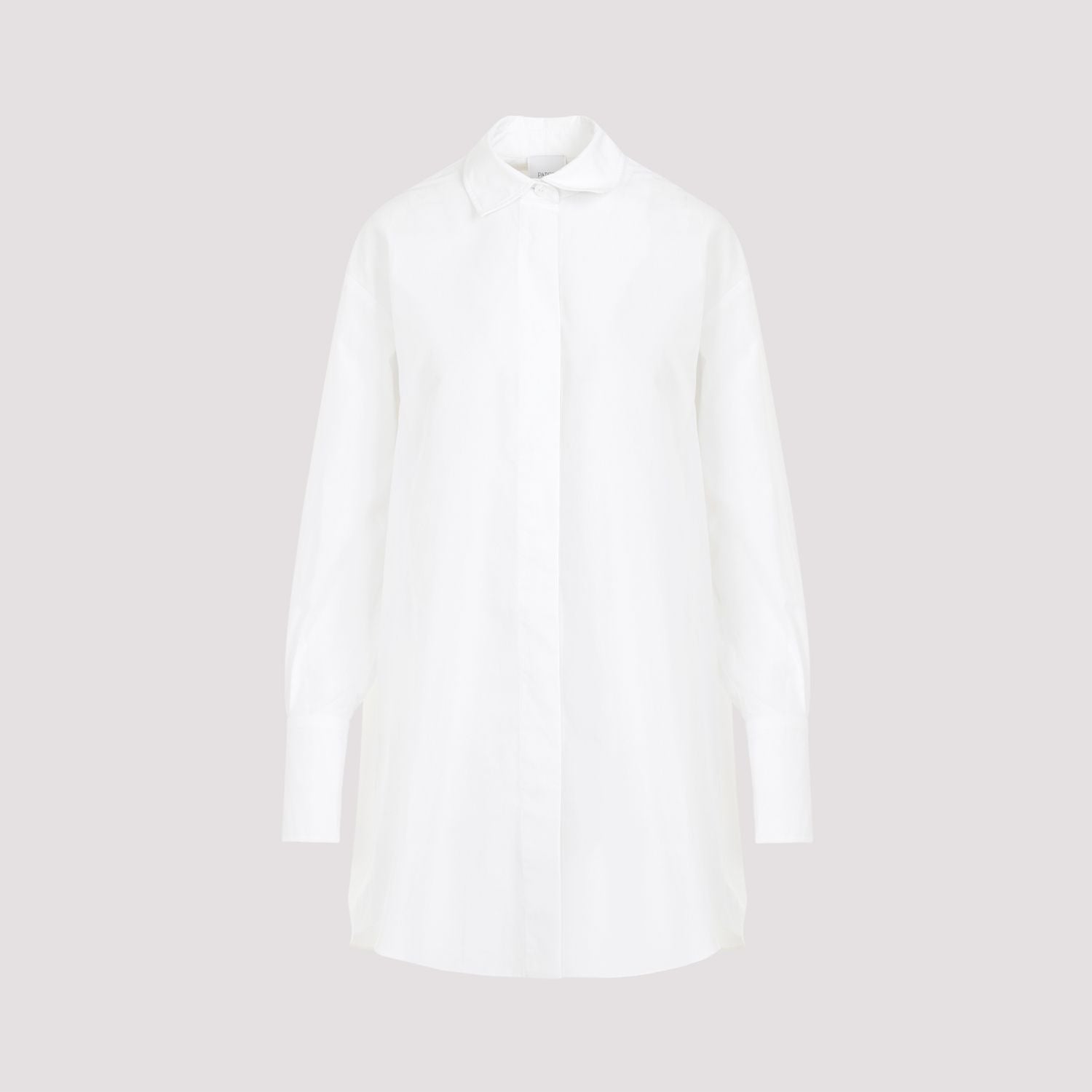PATOU Classic Cotton Shirtdress
