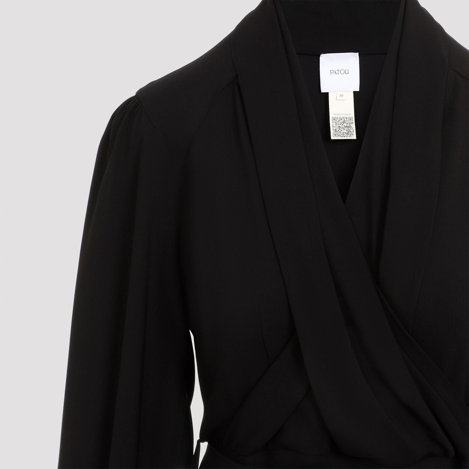 PATOU Draped Maxi Day Dress