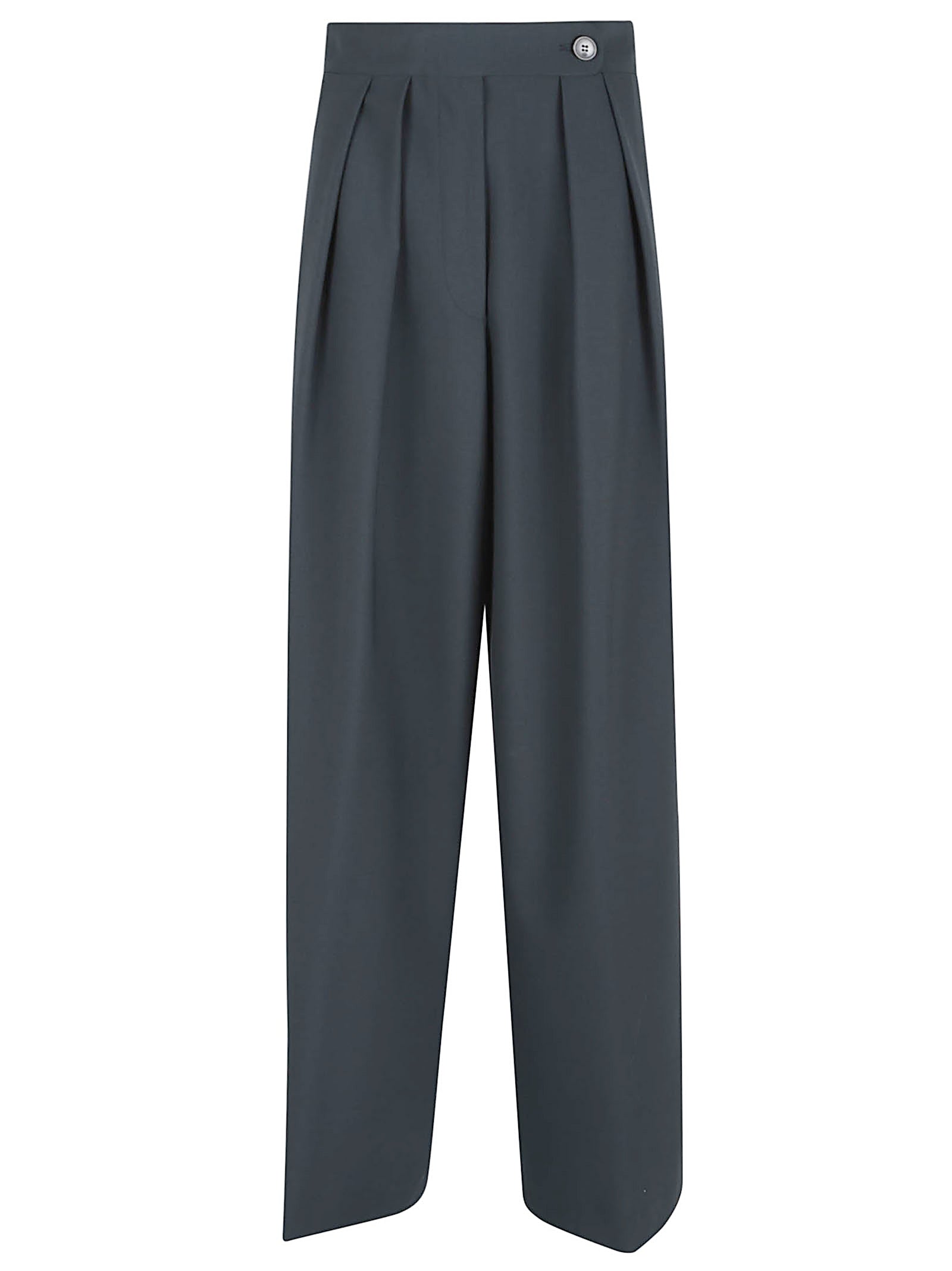 DRIES VAN NOTEN Elegant Women's Trousers with Double Pleats