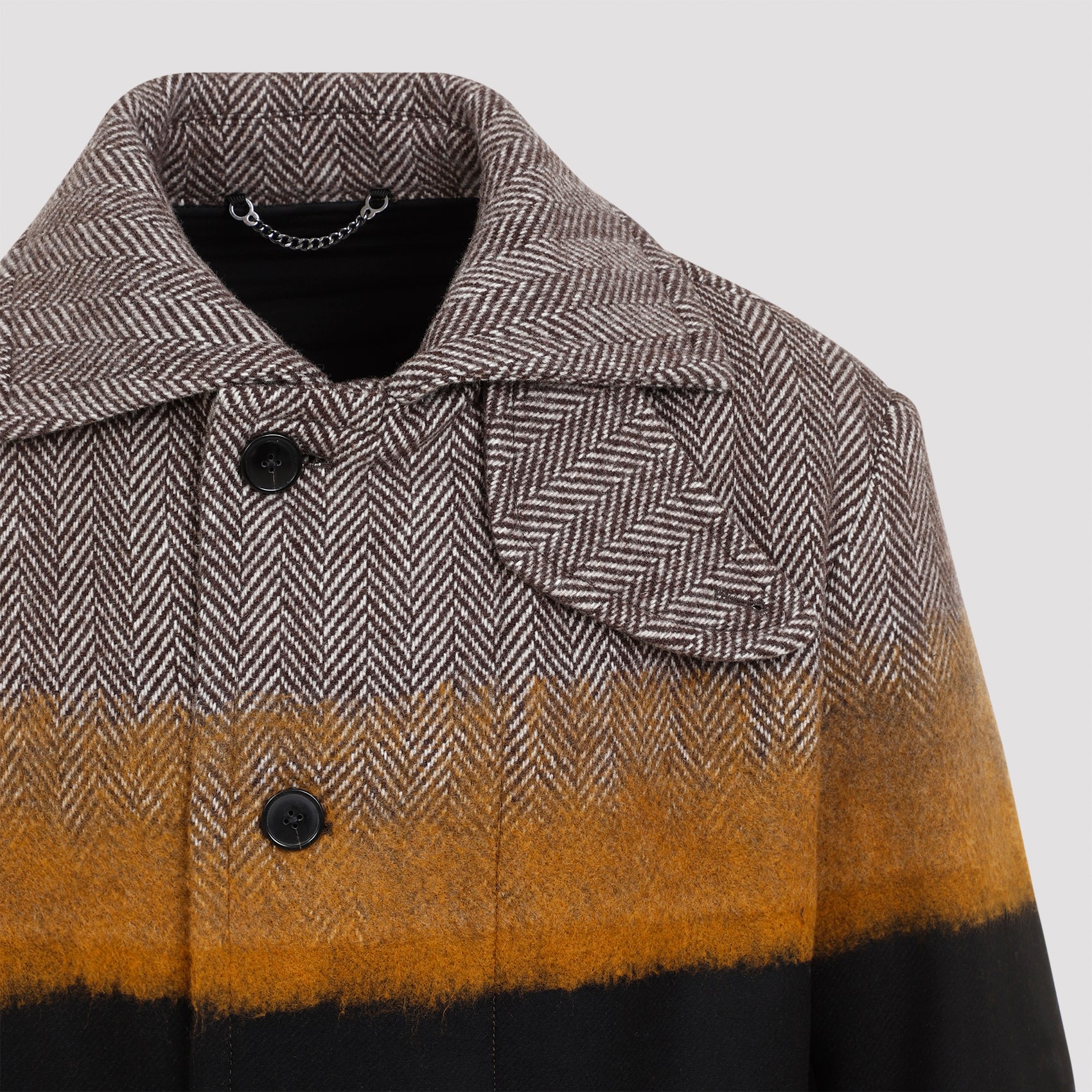 DRIES VAN NOTEN Men's Elegant Wool Blend Jacket