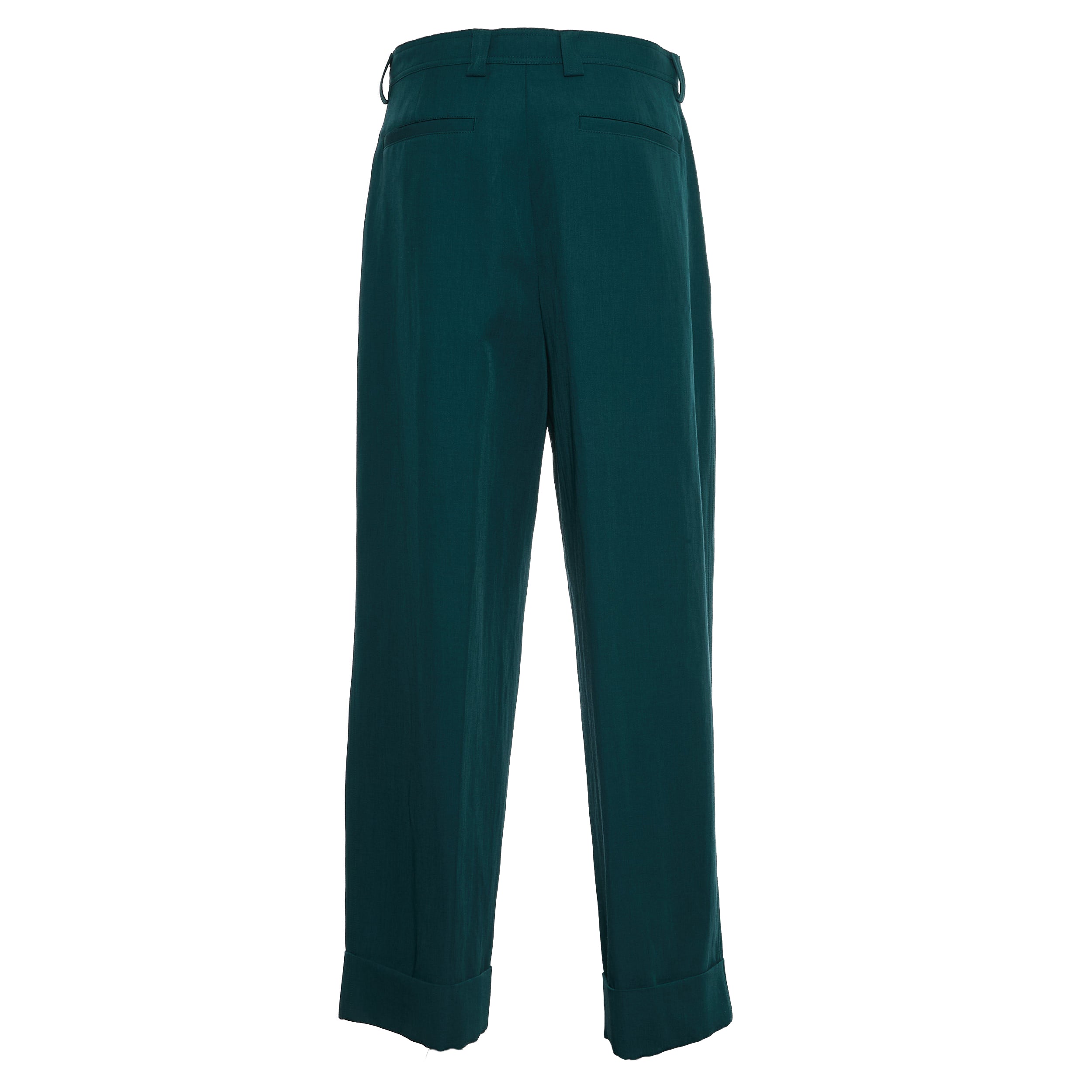 DRIES VAN NOTEN Stylish Relaxed Fit Pants with Cuff