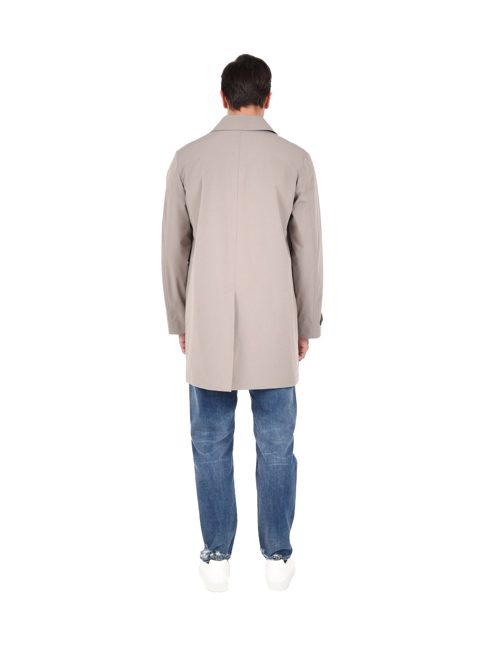 DRUMOHR Stylish Windbreaker with Shirt Collar for Men