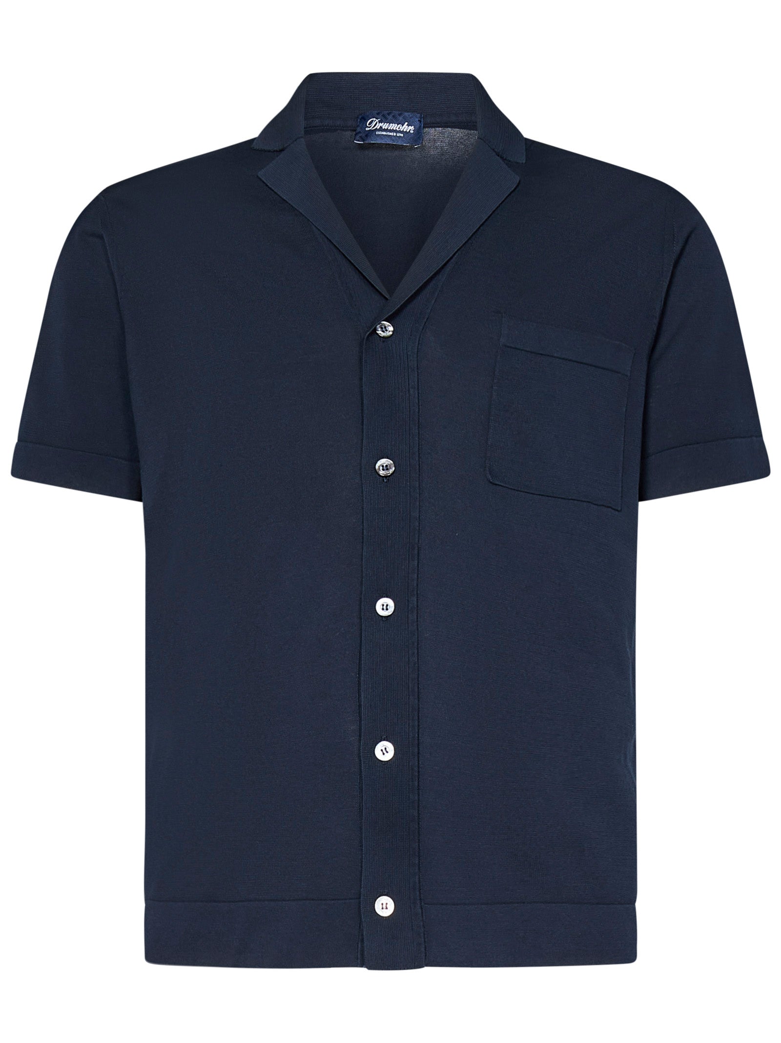 DRUMOHR Stylish Bowling Shirt for Men - Size 48 IT