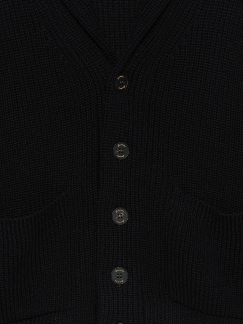 DRUMOHR Knit Cardigan with Scarf Collar for Men