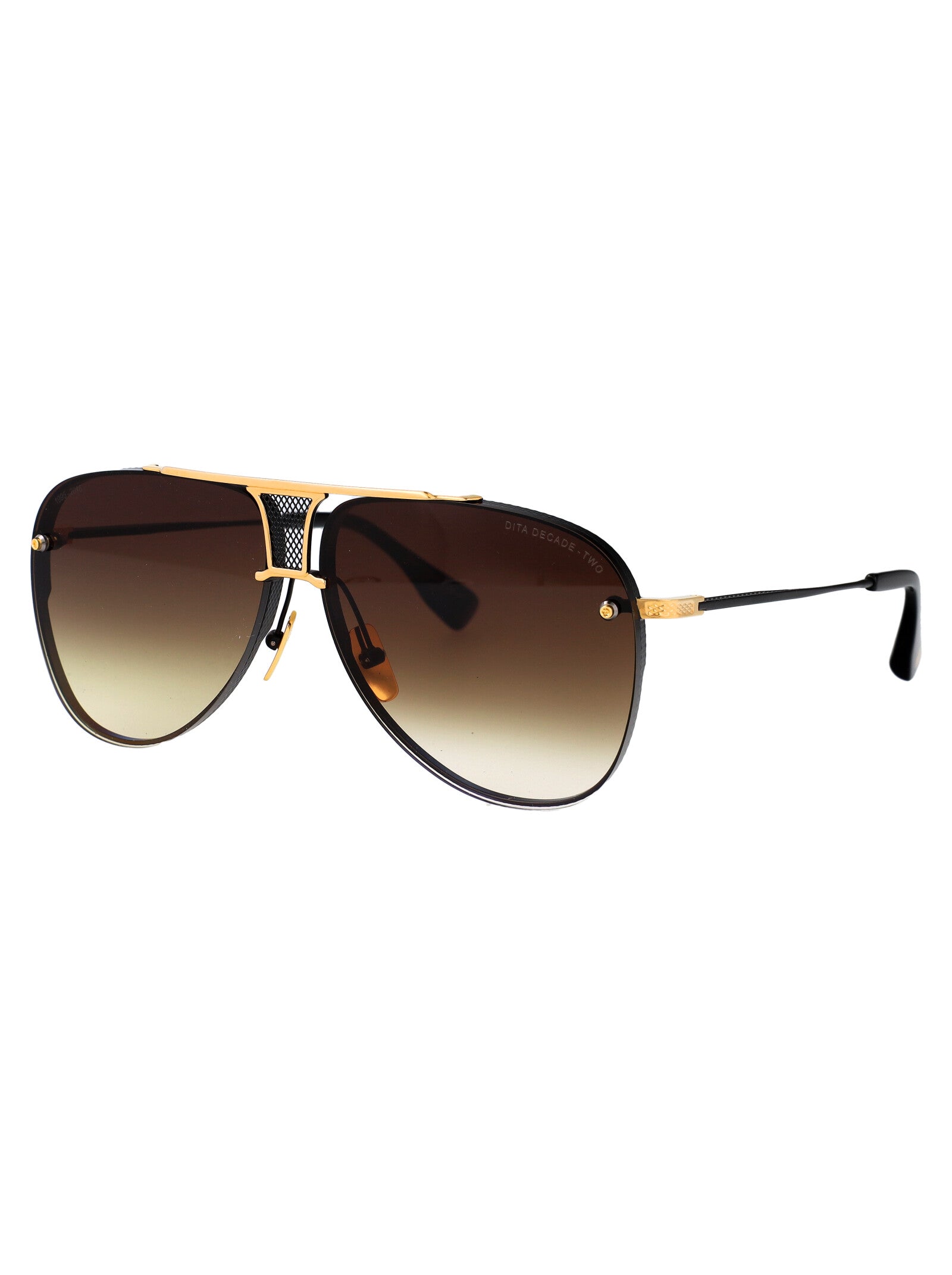 DITA EYEWEAR Metallic Matte Sunglasses - Size 62