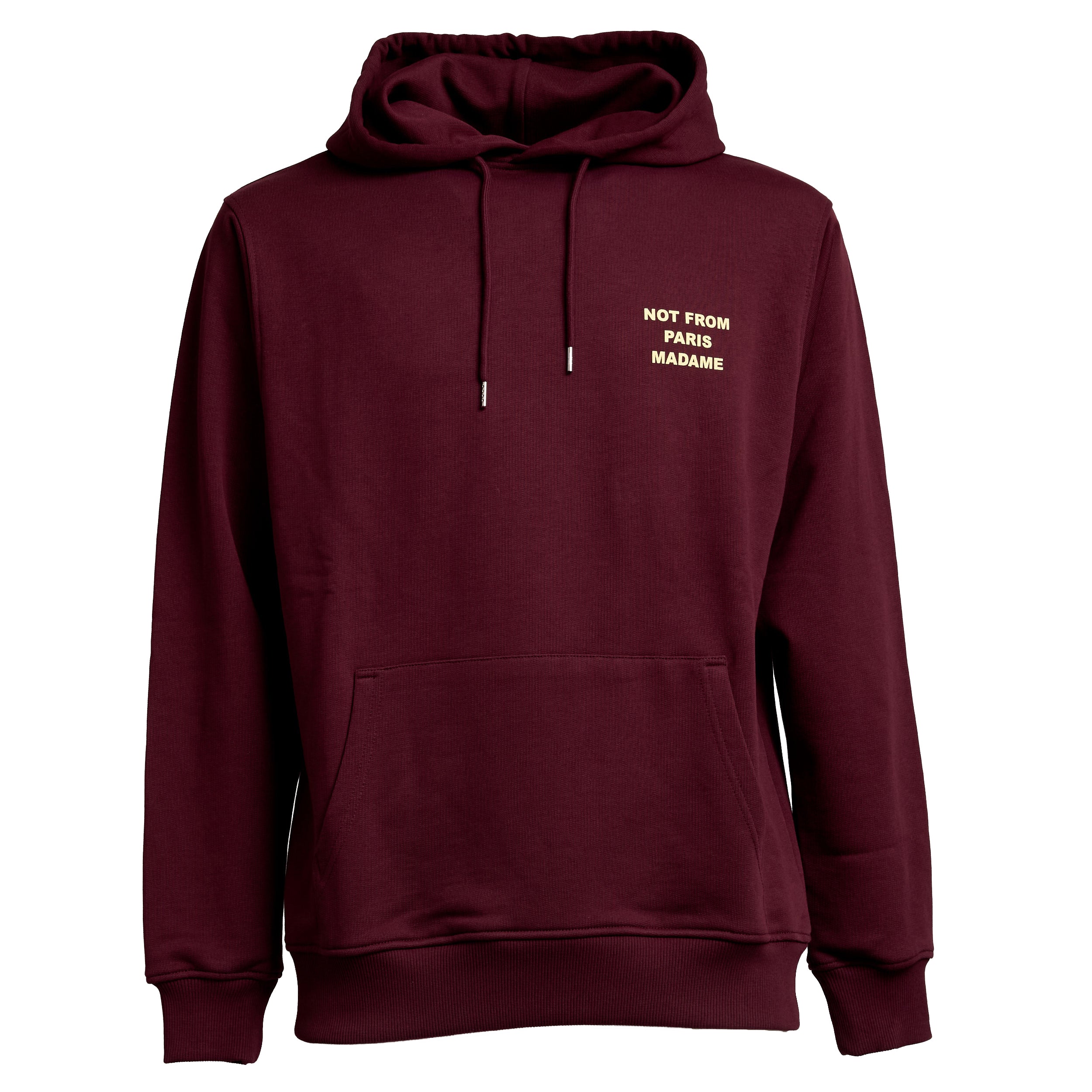 DRÔLE DE MONSIEUR Statement Hoodie for Men - Relaxed Fit