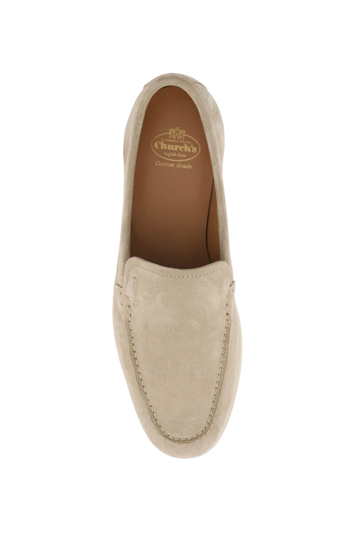 CHURCH'S Elegant Suede Loafers for Women