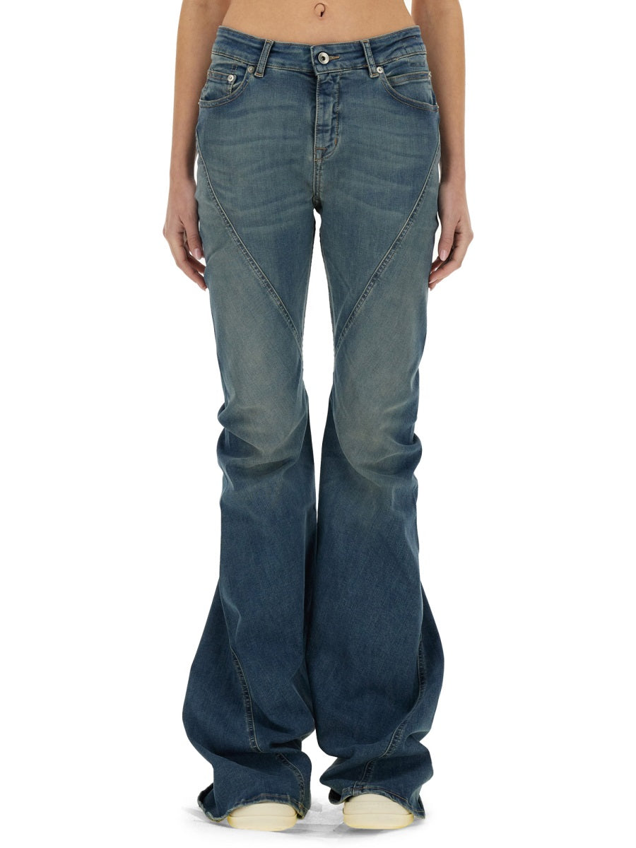 DRKSHDW Bias Bootcut Denim Pants - Size 27