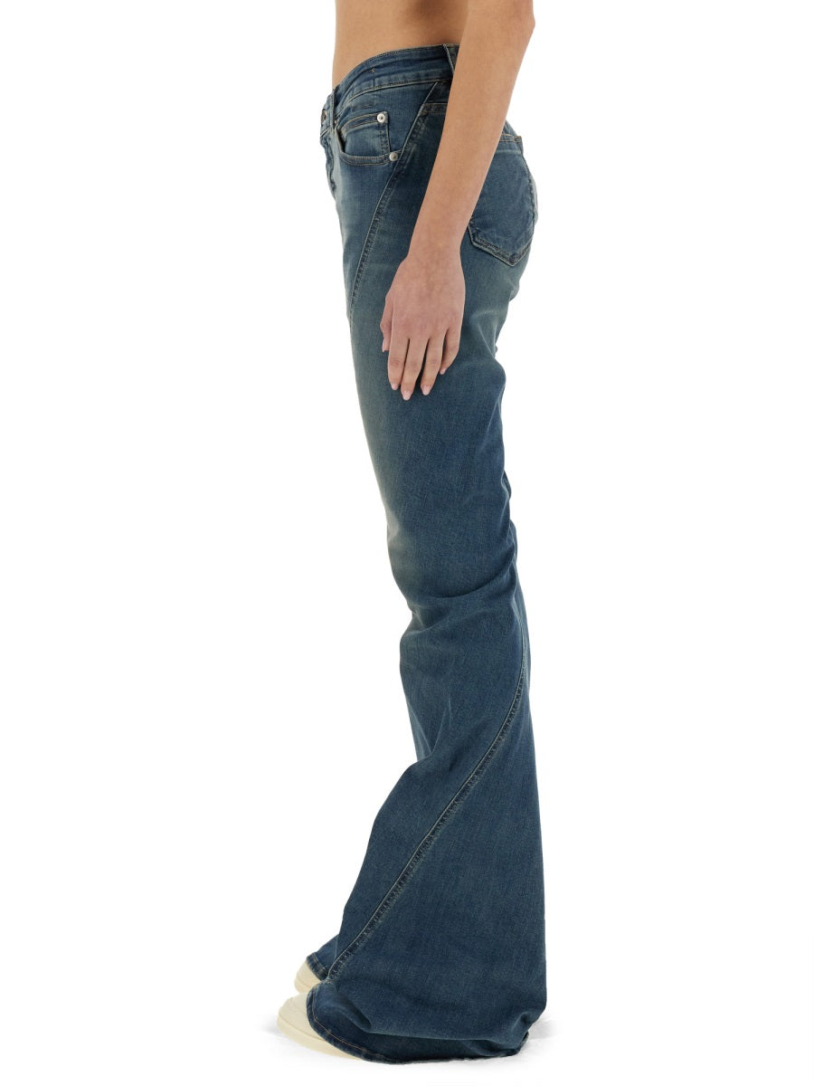 DRKSHDW Bias Bootcut Denim Pants - Size 27