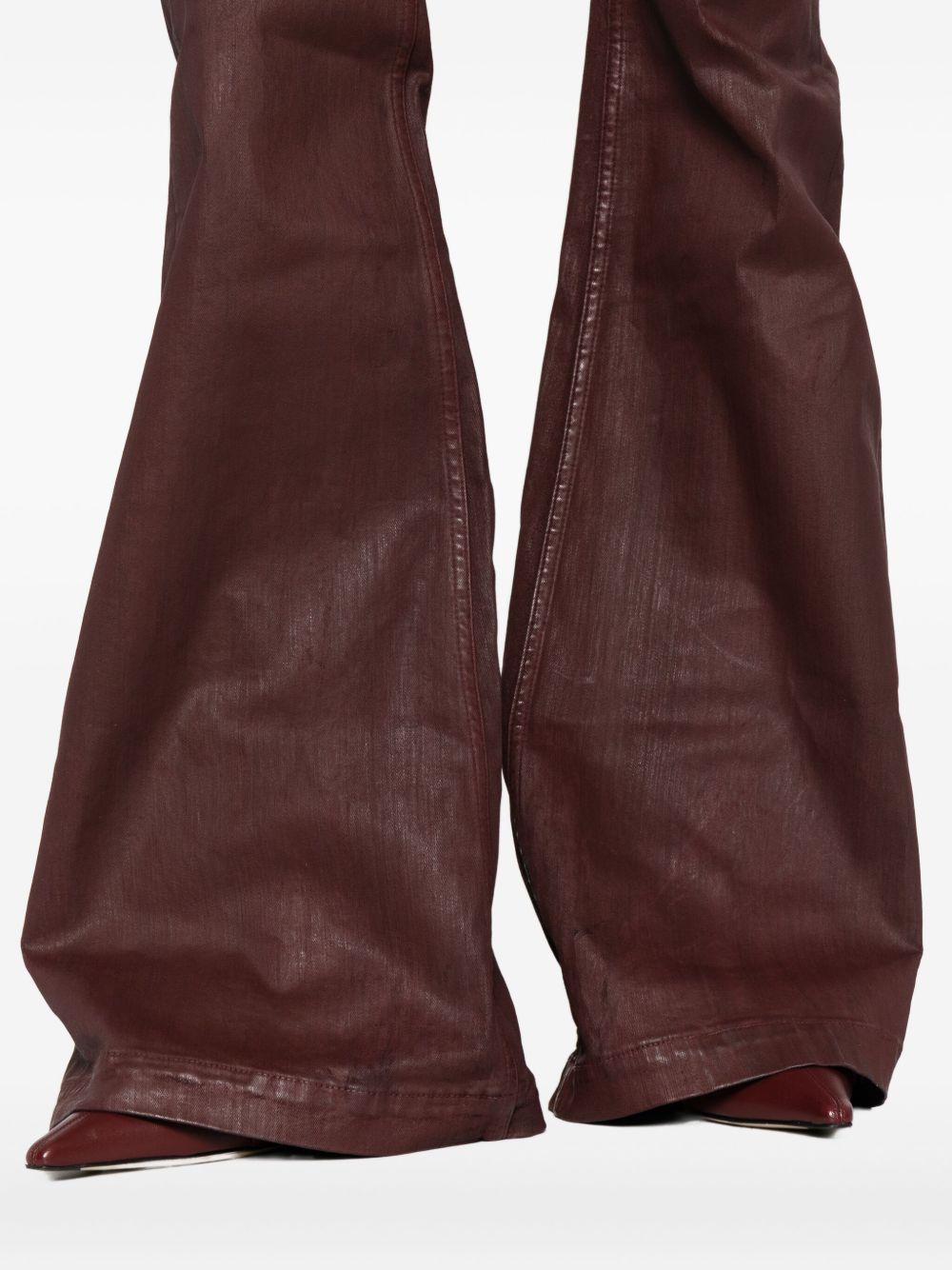 DRKSHDW High-Waisted Bootcut Jeans with 6 Pockets - Size 26