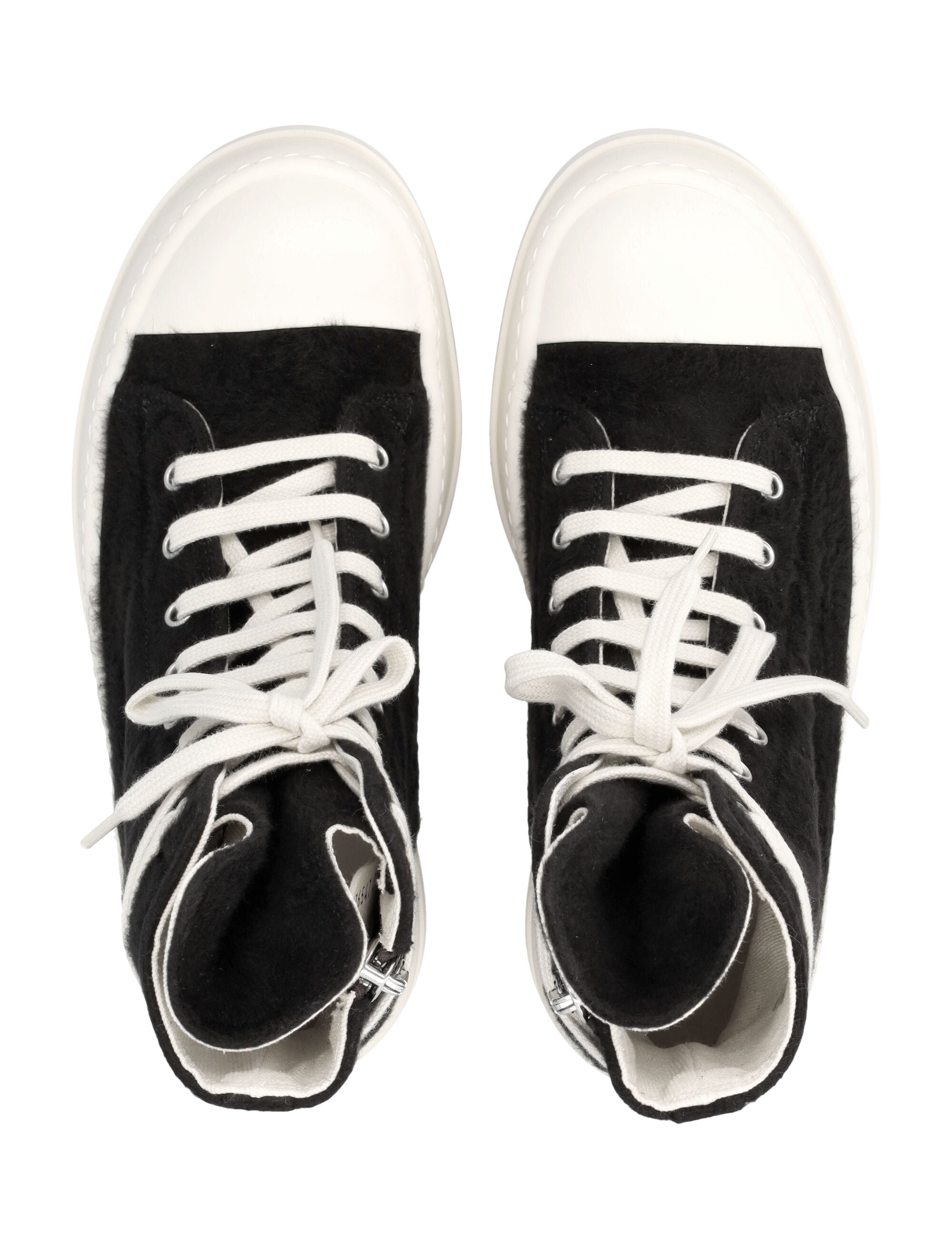 RICK OWENS Double Bumper Sneakers with Pentagram Detail for Women