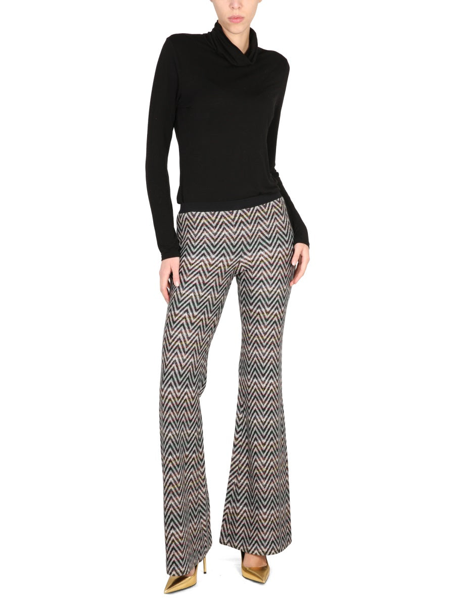 MISSONI Iconic Women's Pants with Elastic Waistband