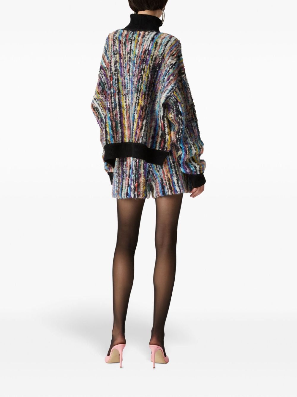 MISSONI Abstract Pattern Roll Neck Sweater - FW24